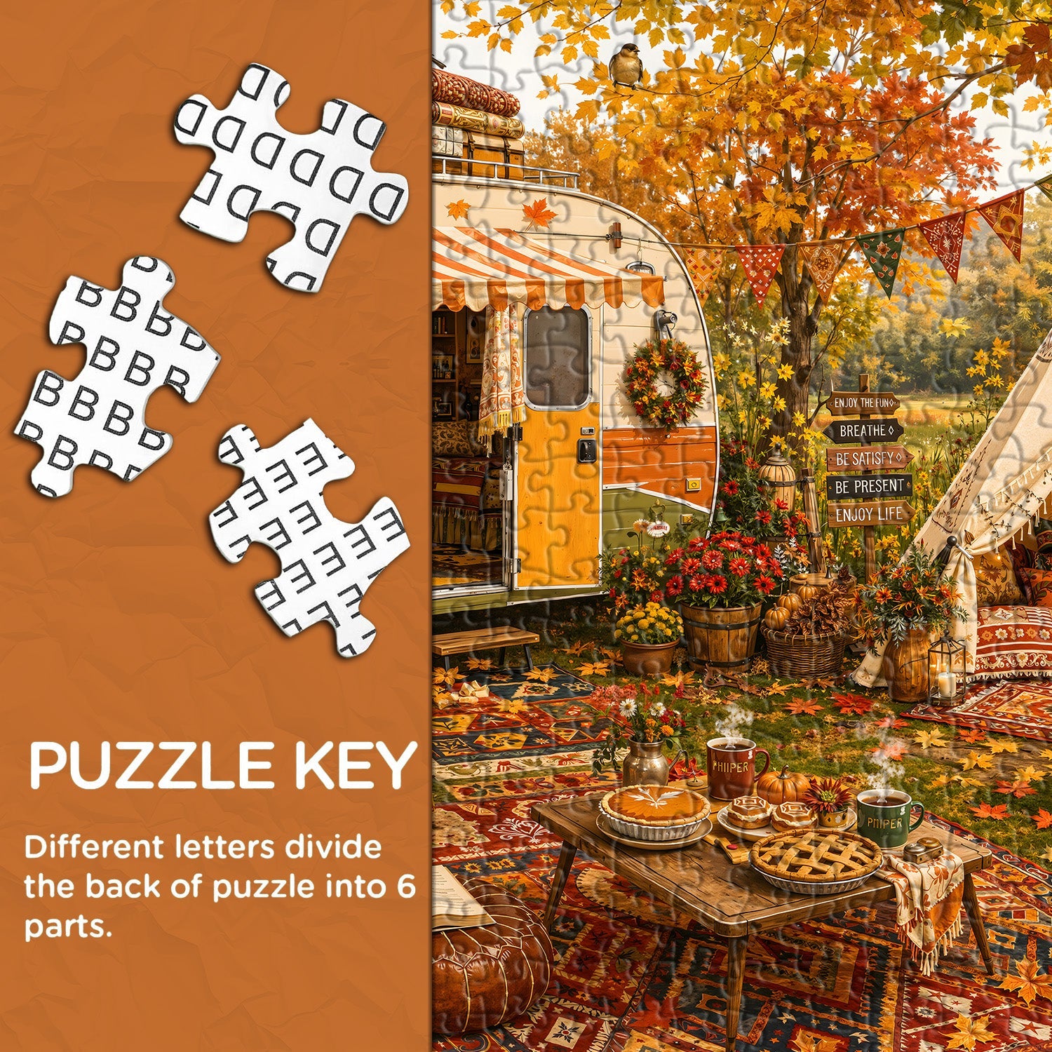 Akino Slow Travel Jigsaw Puzzle 1000 Pieces