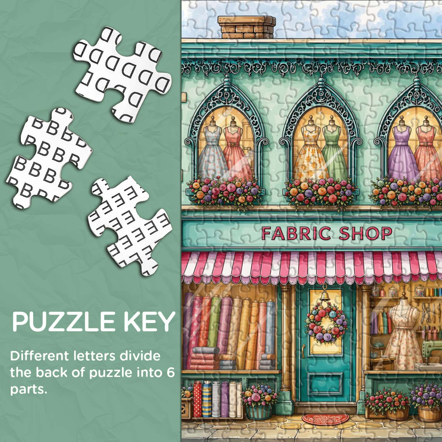 Fabric Nook Jigsaw Puzzle 1000 Piece