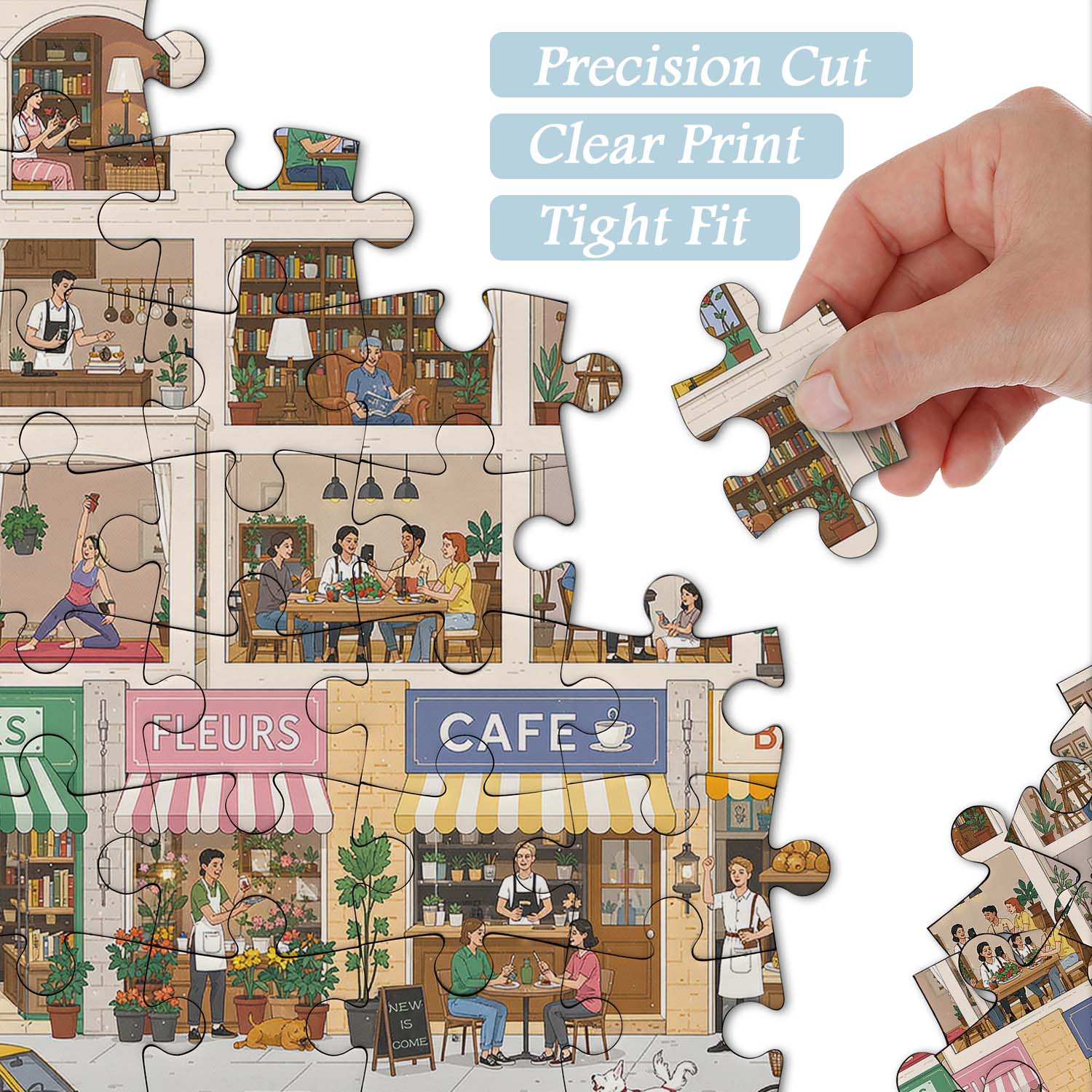 City Mansion Jigsaw Puzzle 1000 Piece