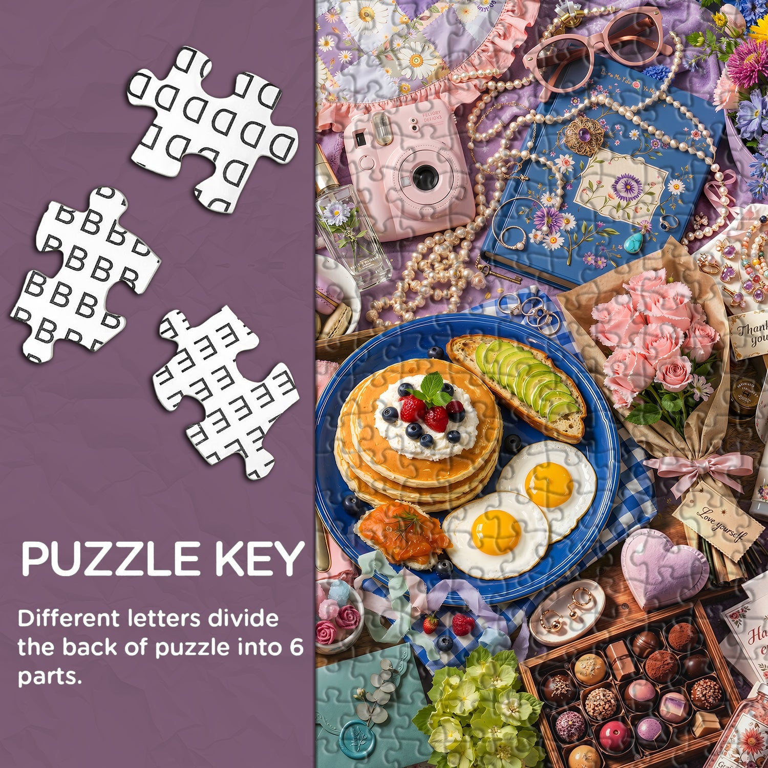 Sweet Petal Feast Jigsaw Puzzle 1000 Piece