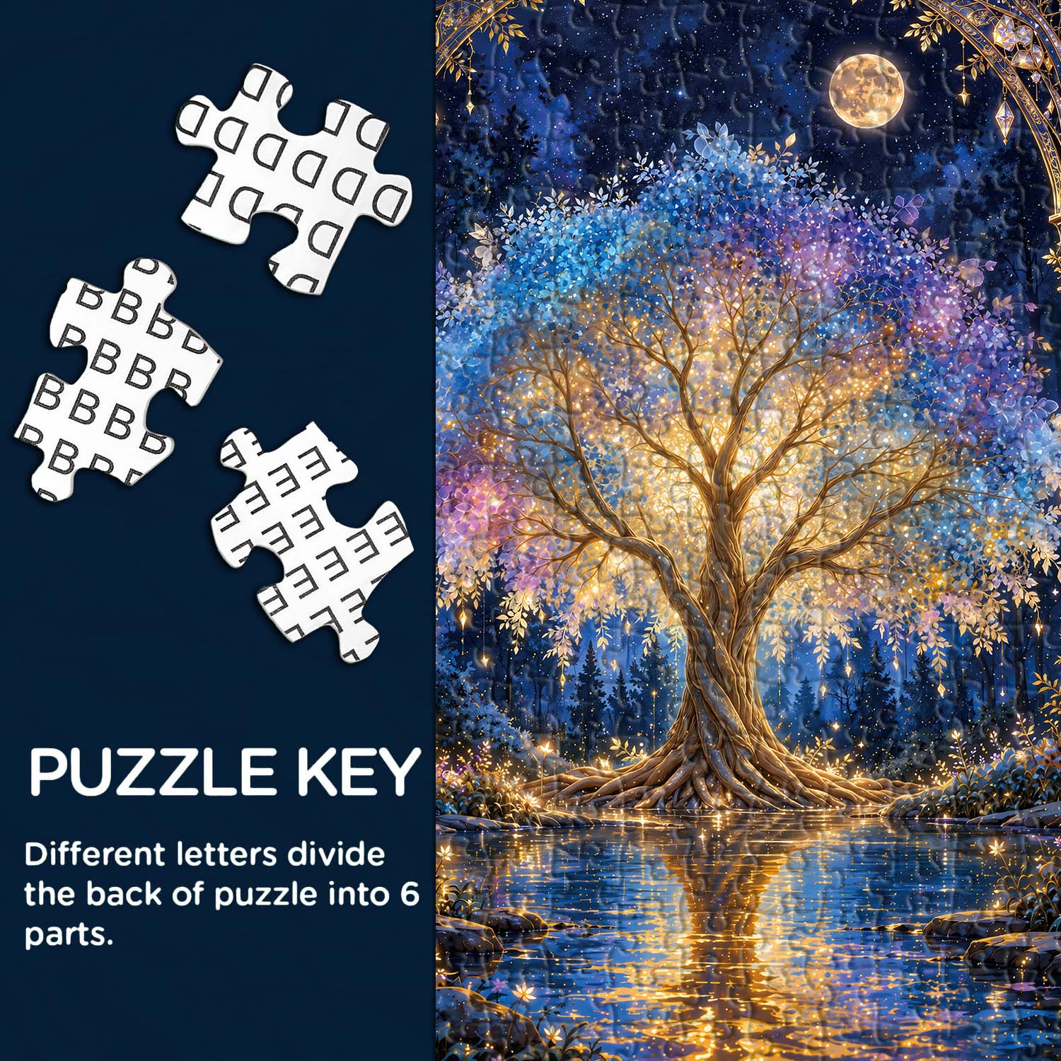 Moonlit Boughs Jigsaw Puzzle 1000 Pieces