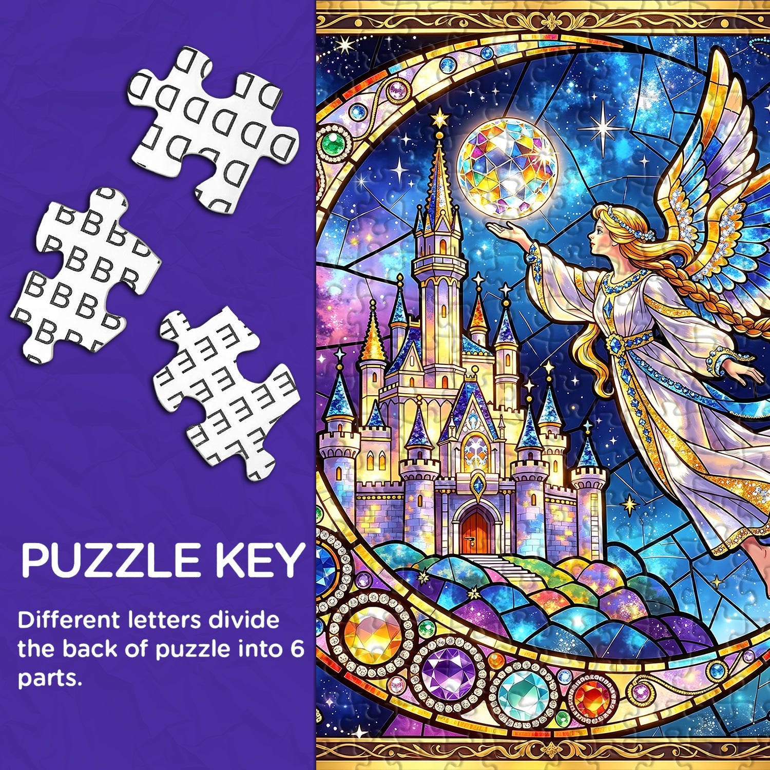 Guardians of Moonlight Castle Jigsaw Puzzle 1000 Pieces