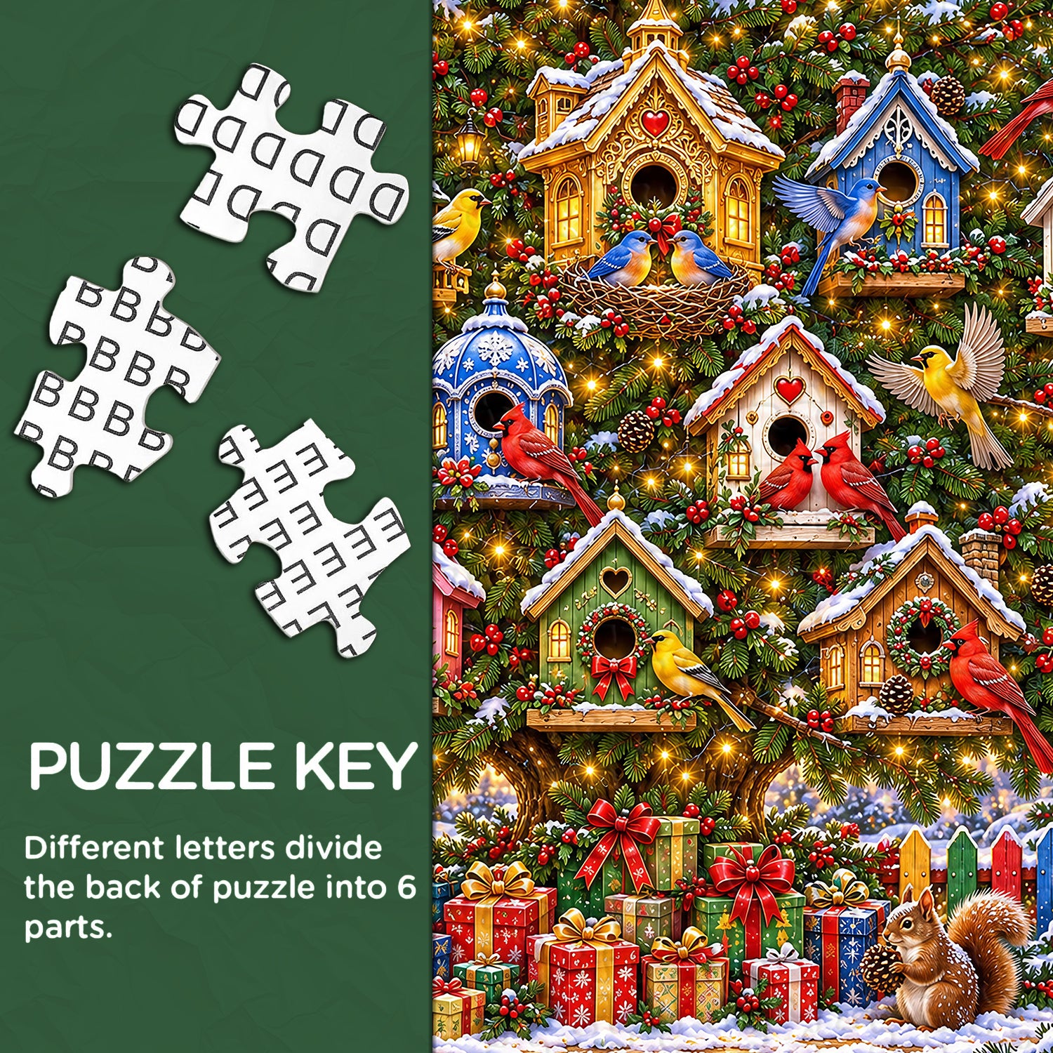 A Tree Full of Christmas Joy Jigsaw Puzzle 1000 Piece