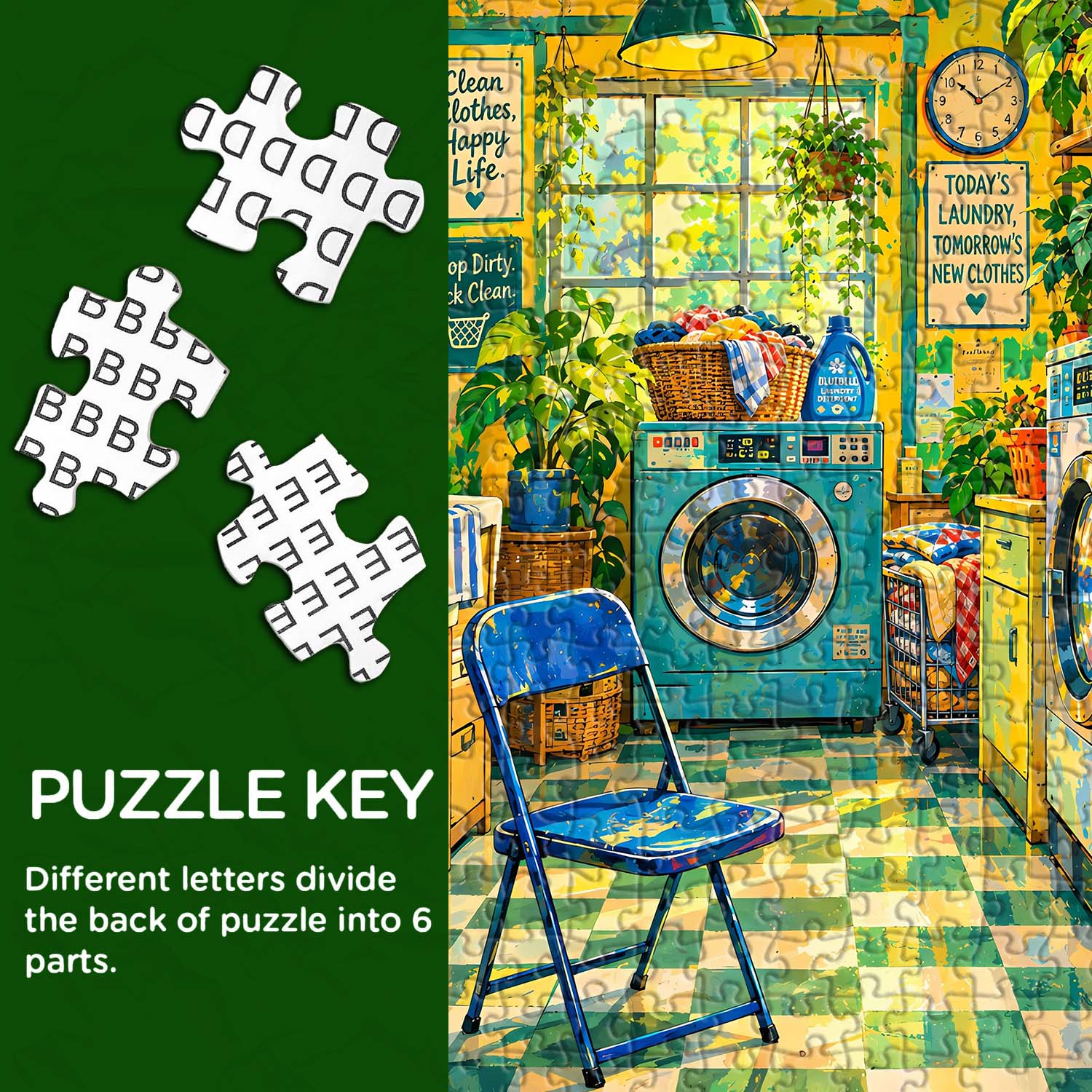 Wash Away Jigsaw Puzzle 1000 Piece