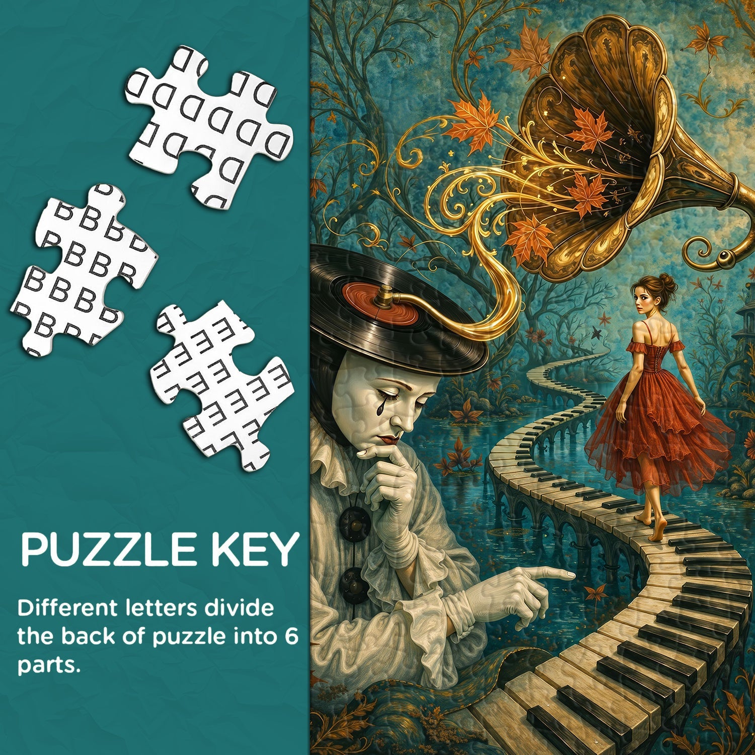 Melody’s Bridge Jigsaw Puzzle 1000 Piece