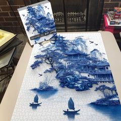 Blue Serenity Jigsaw Puzzle 1000 Pieces