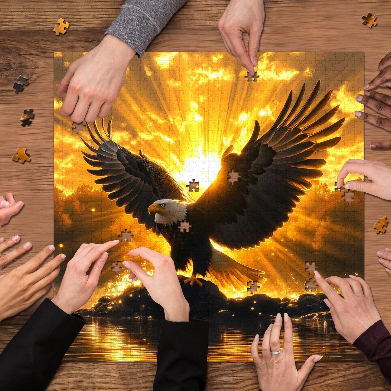 Wings Of Glory Jigsaw Puzzle 1000 Pieces