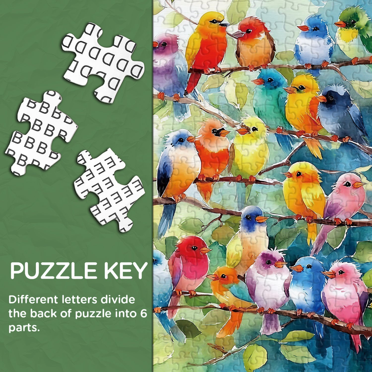 Birds Party Jigsaw Puzzle 1000 Pieces
