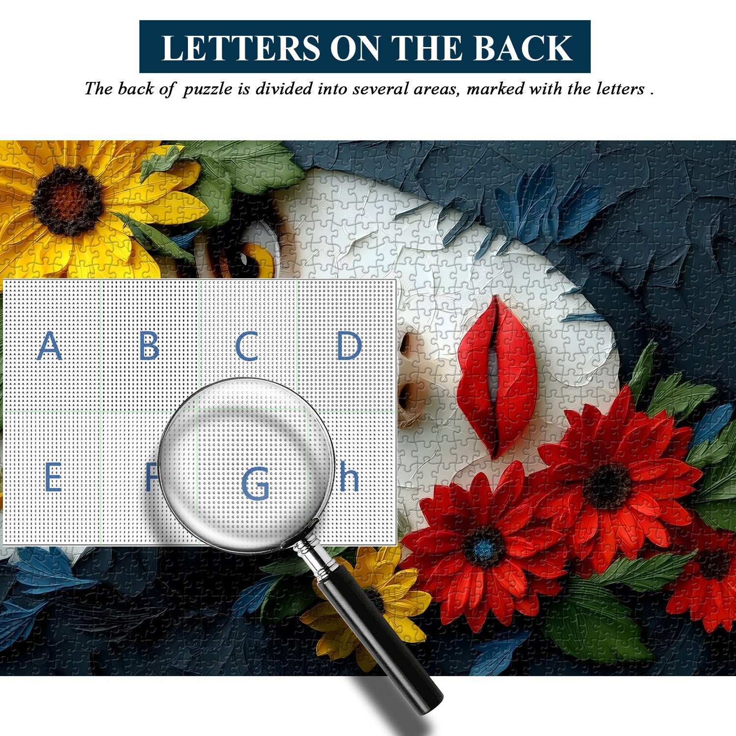 Colorful Flower Woman Jigsaw Puzzle 1000 Pieces