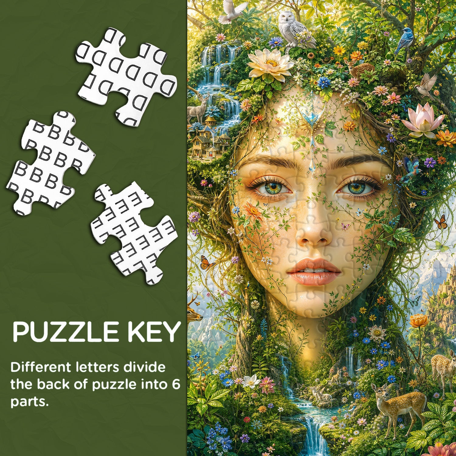 Verdant Muse Jigsaw Puzzle 1000 Piece