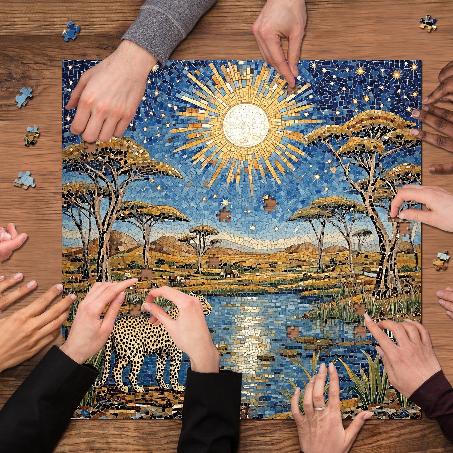 Savanna Watcher Jigsaw Puzzle 1000 Pieces