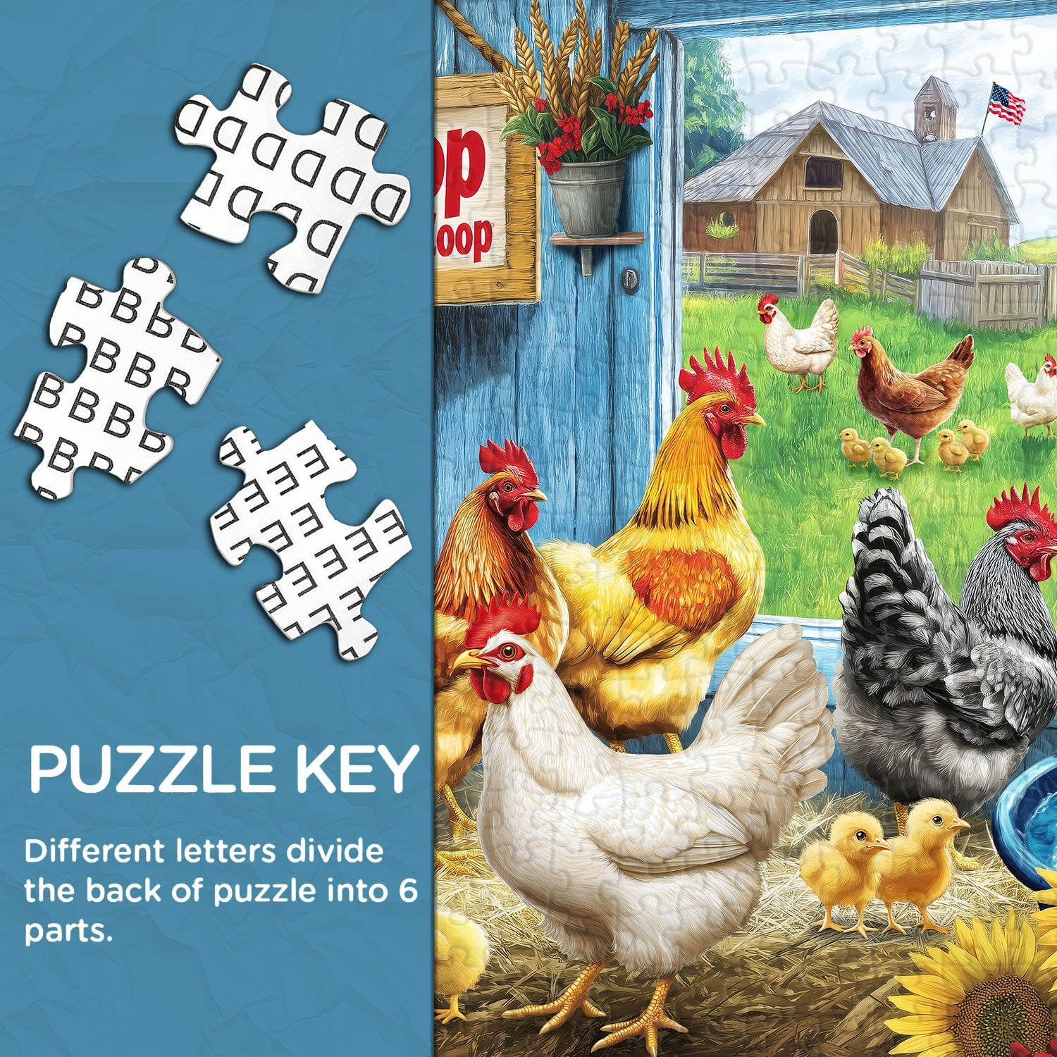 Chicken Inn Jigsaw Puzzle 1000 Pieces