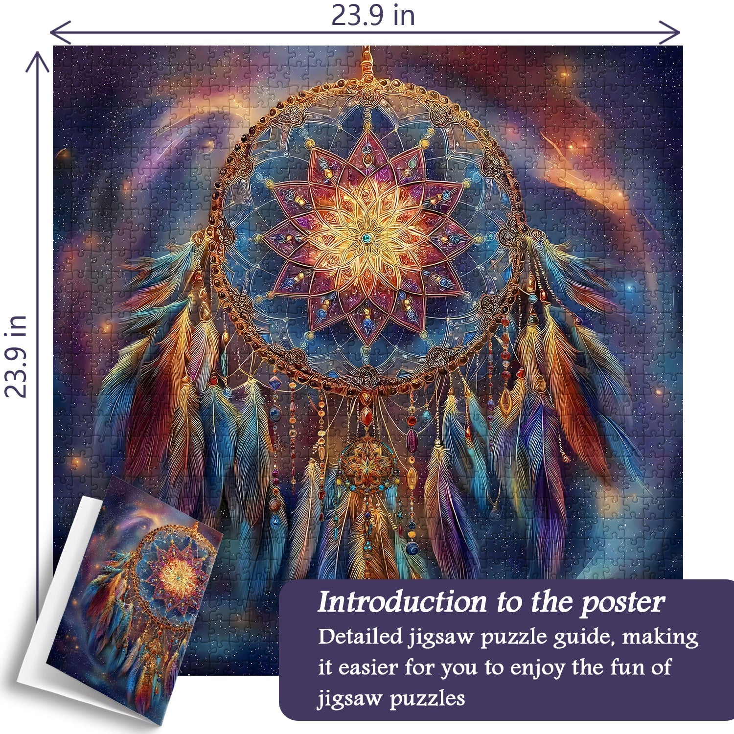 Starry Dreamcatcher Jigsaw Puzzle 1000 Pieces