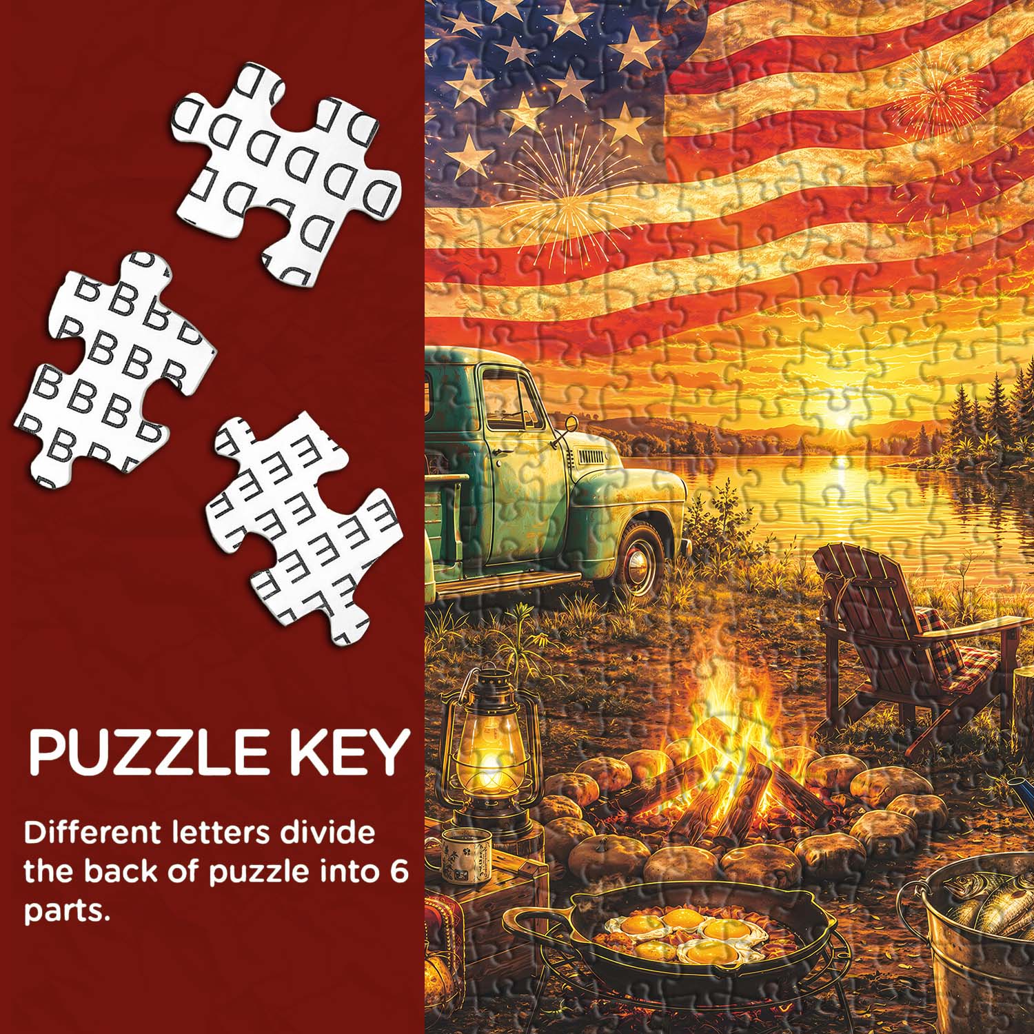 Starlight by the Lake Jigsaw Puzzle 1000 Pieces