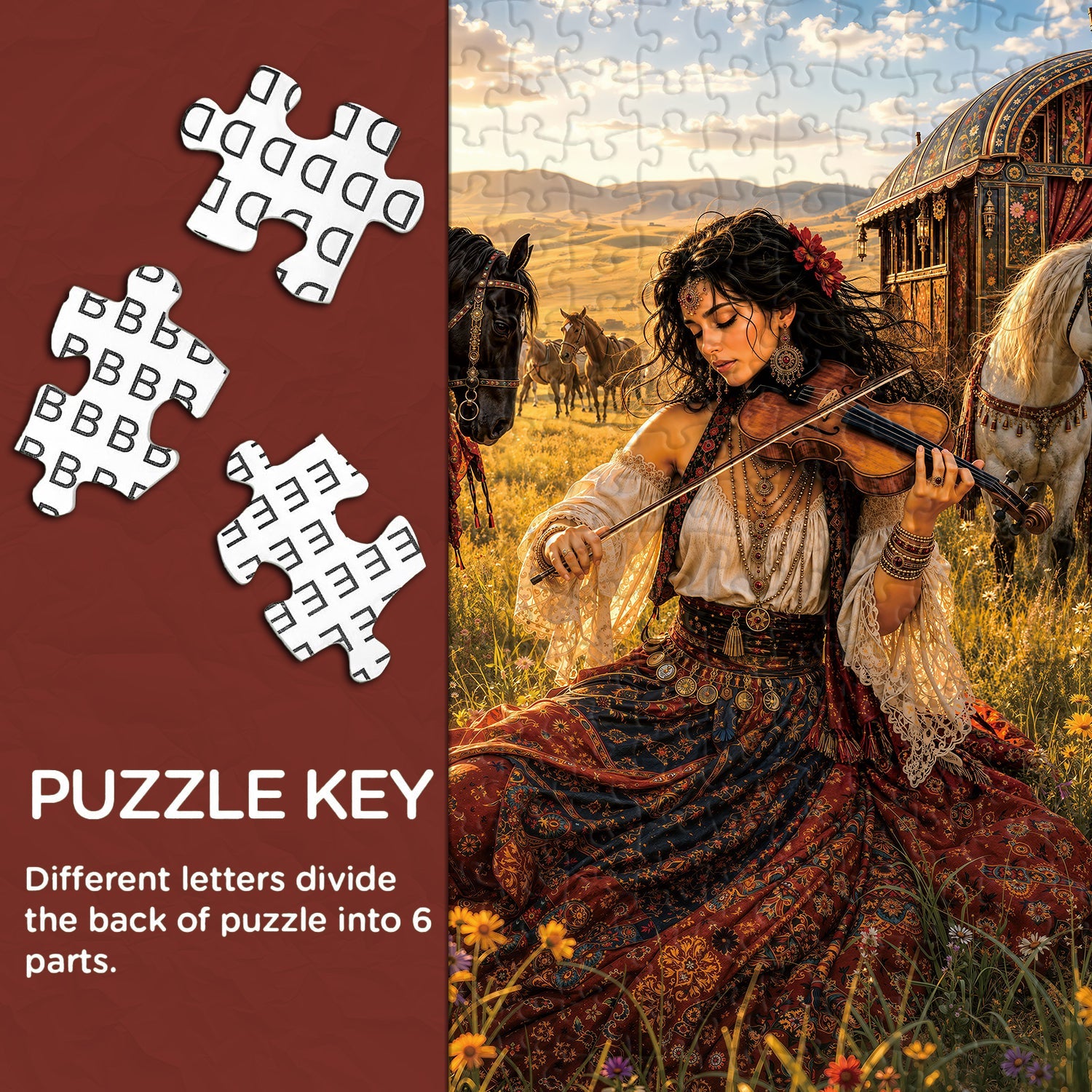 Twilight Fiddler Jigsaw Puzzle 1000 Piece