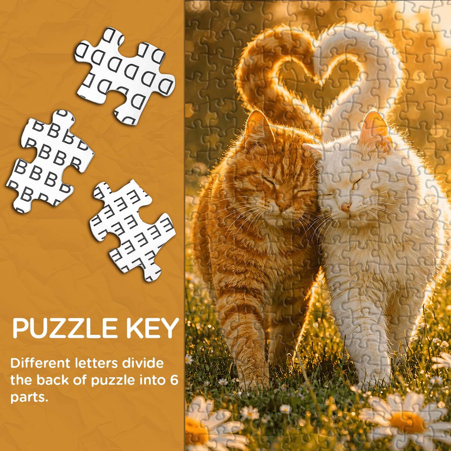 Tail of Love Jigsaw Puzzle 1000 Pieces