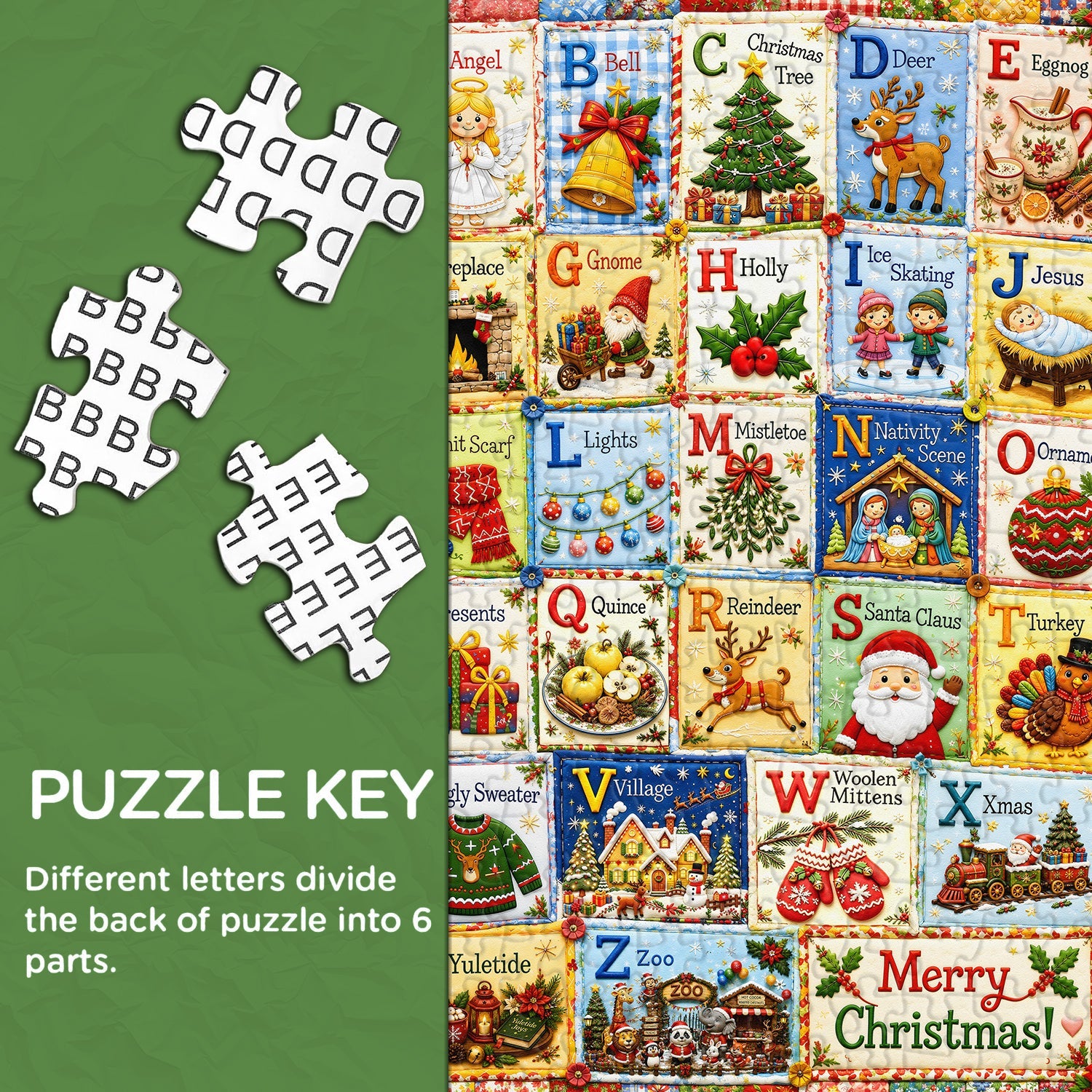 Christmas Letter Collection Jigsaw Puzzle 1000 Piece