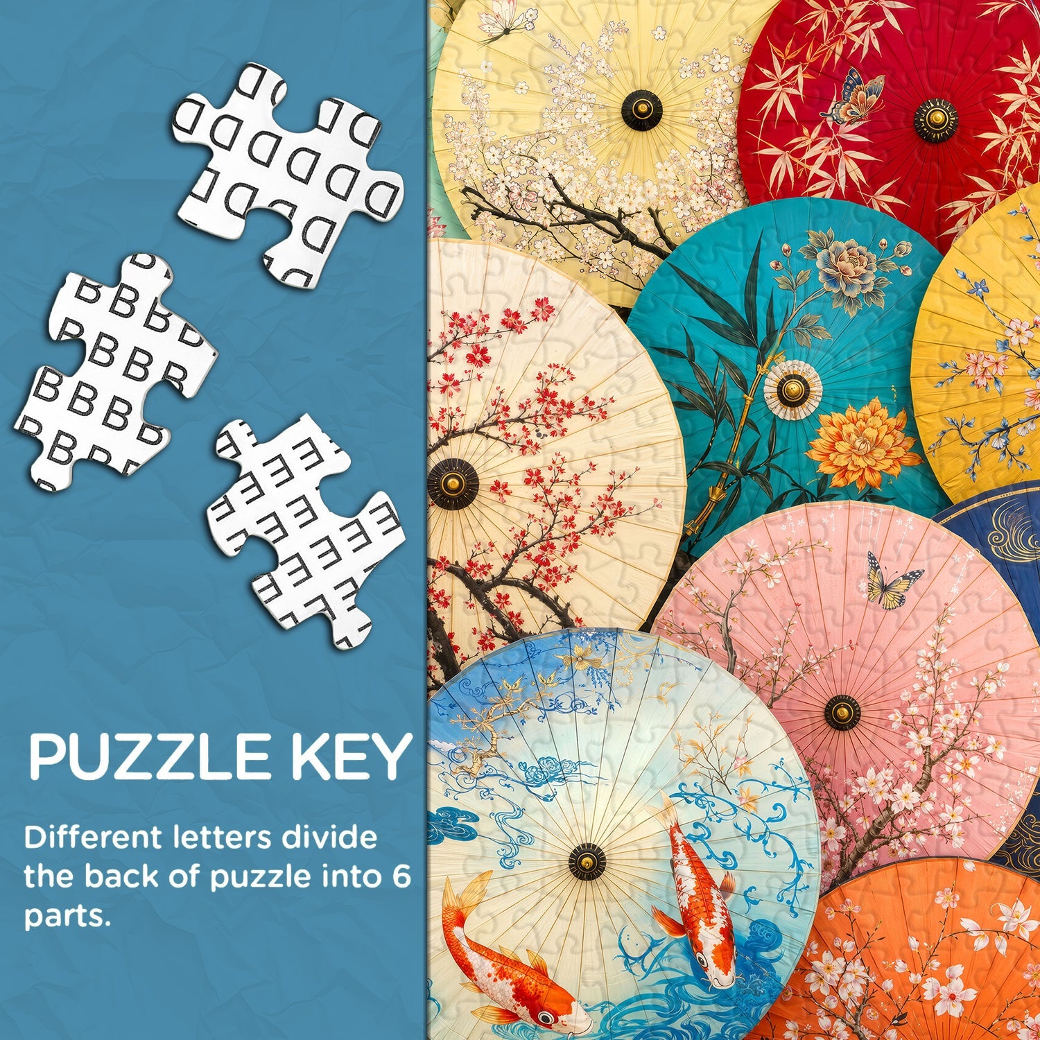 Umbrella Art Jigsaw Puzzle 1000 Piece