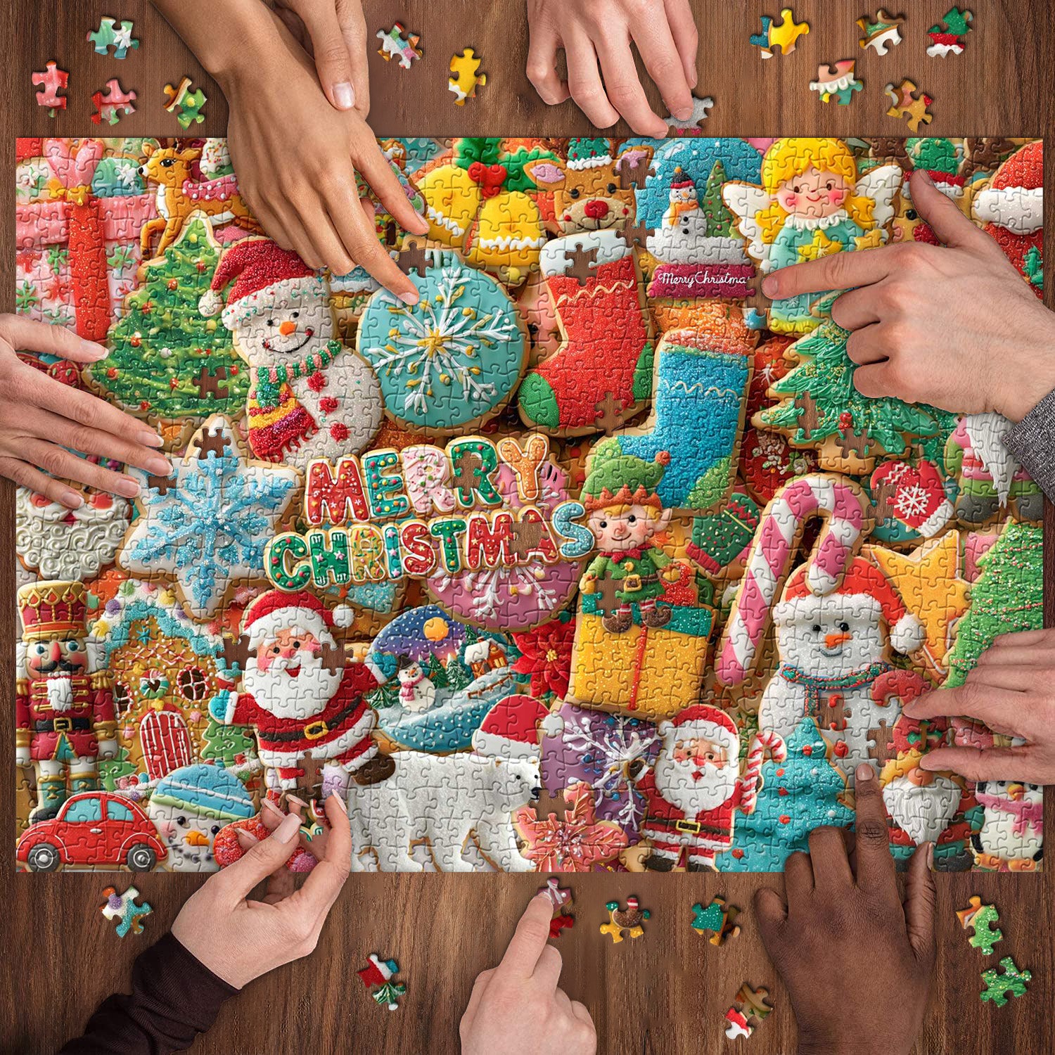 Sweet Christmas Jigsaw Puzzle 1000 Piece