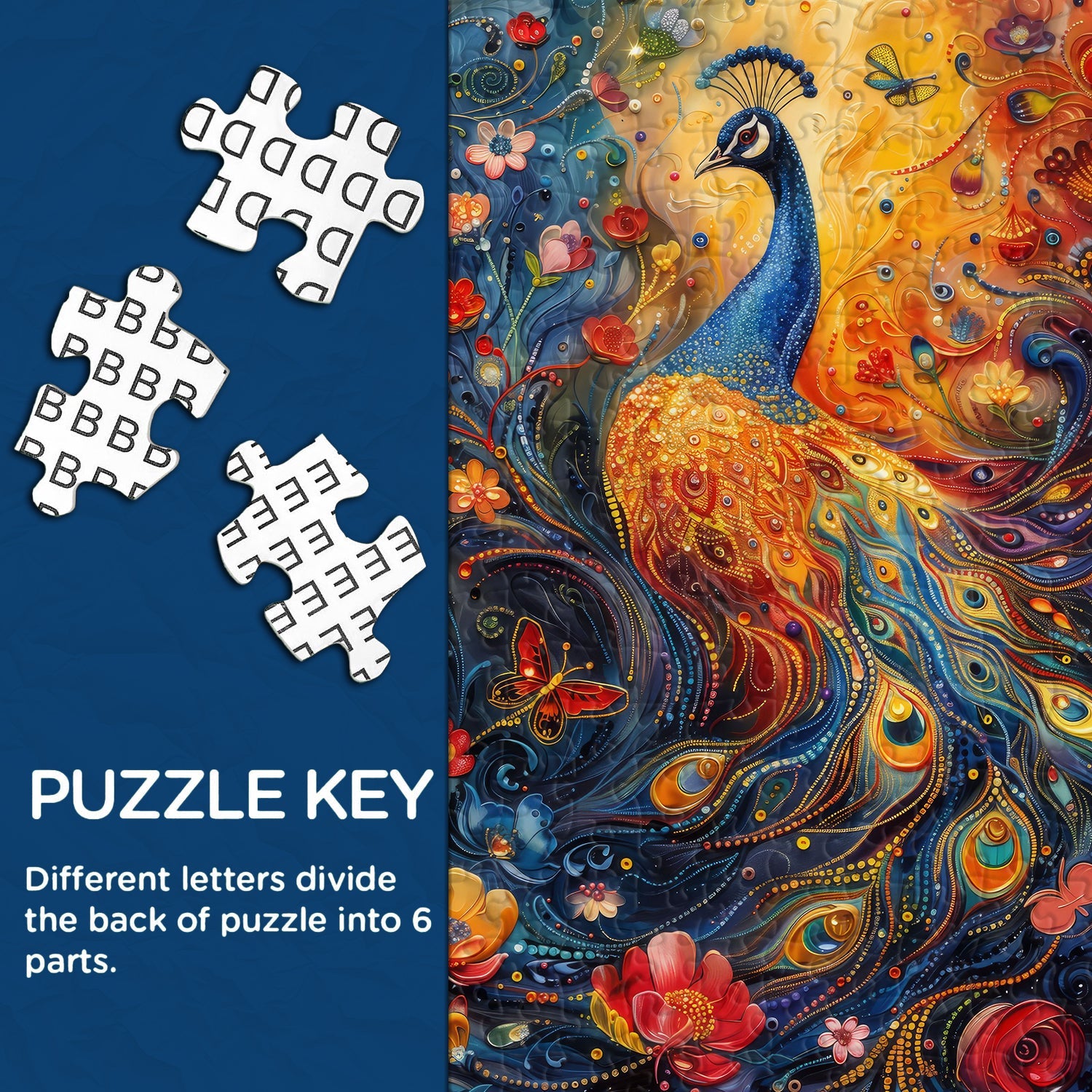 Flowing Gold Jigsaw Puzzle 1000 Pieces