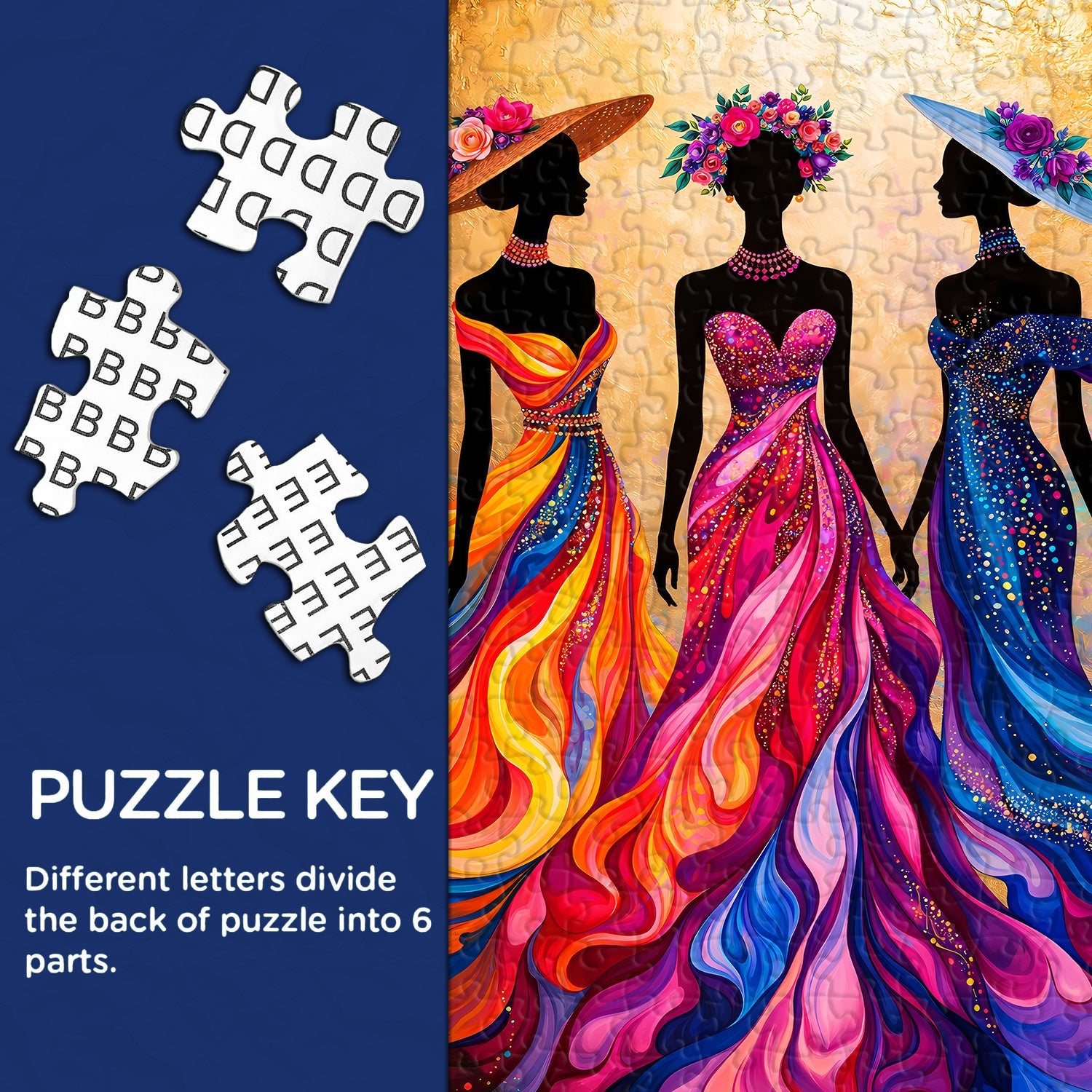 Elegant Women Jigsaw Puzzle 1000 Pieces
