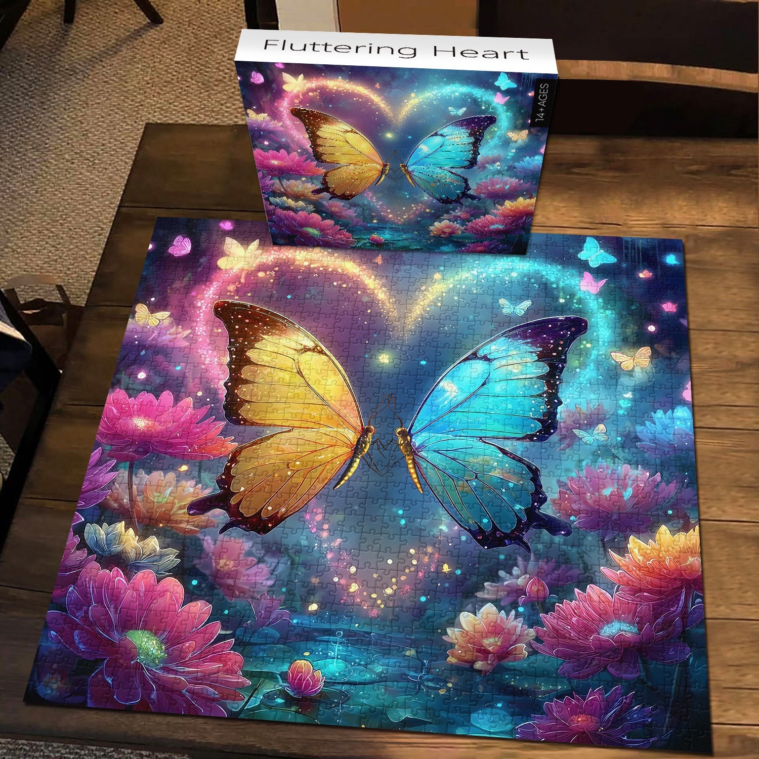 Fluttering Heart Jigsaw Puzzle 1000 Pieces