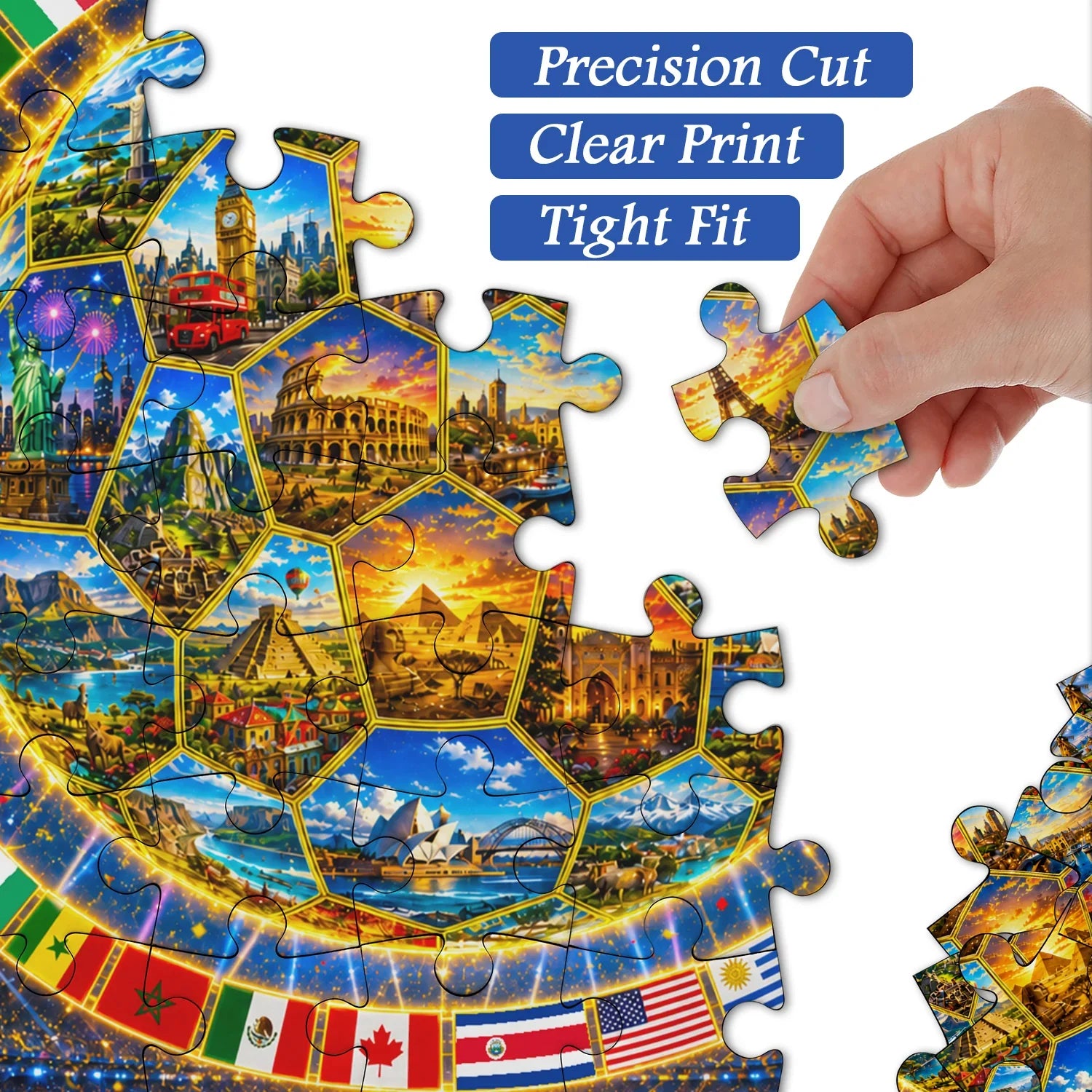 World of Football Jigsaw Puzzle 1000 Piece