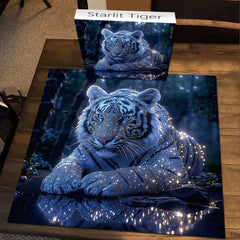 Starlit Tiger Jigsaw Puzzle 1000 Pieces