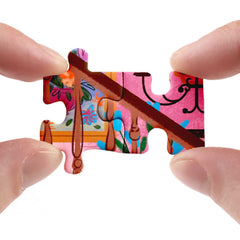 Blumenpflanzen-Puzzle 1000 Teile 