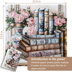 Book Bloom Jigsaw Puzzles 1000 Pieces