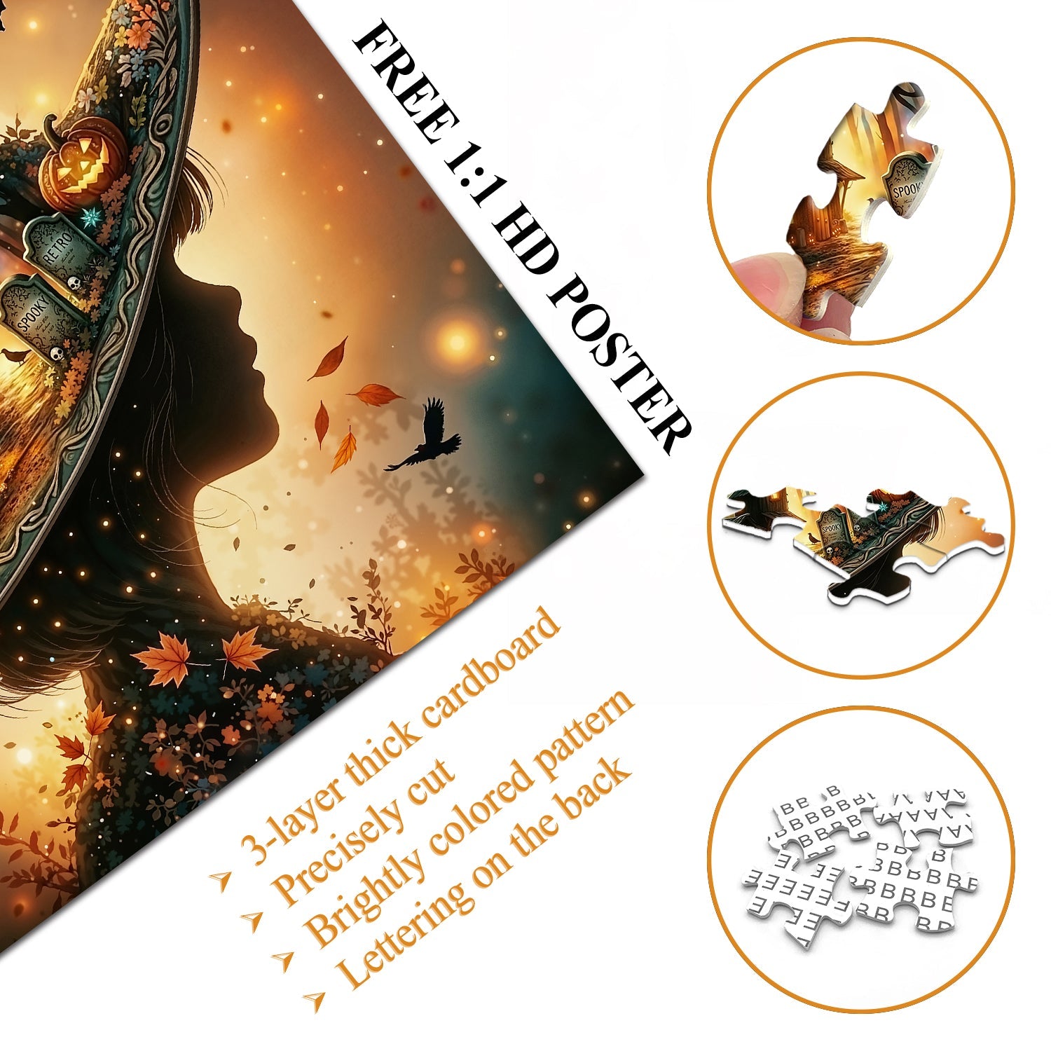 Shadow Witch Jigsaw Puzzle 1000 Piece