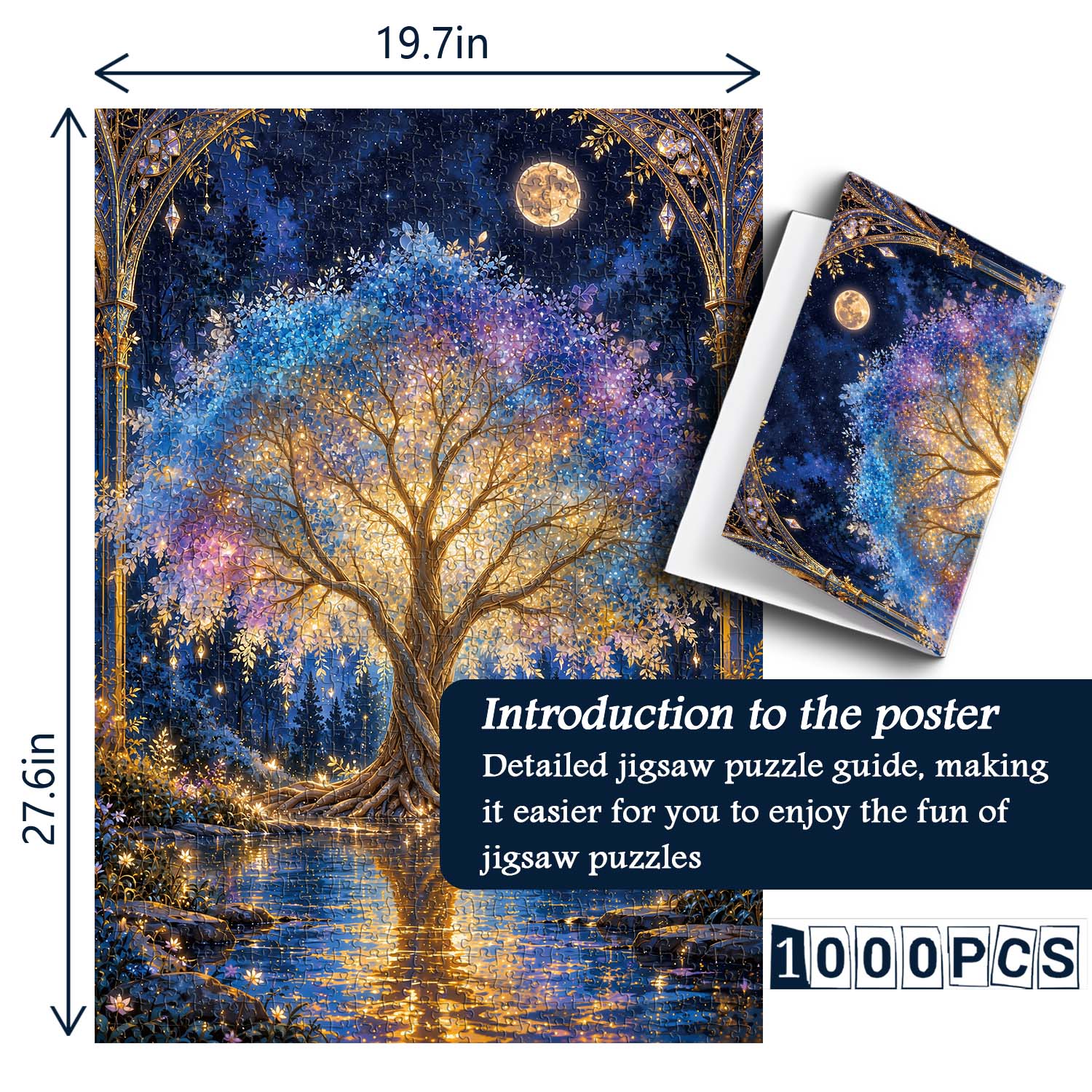 Moonlit Boughs Jigsaw Puzzle 1000 Pieces