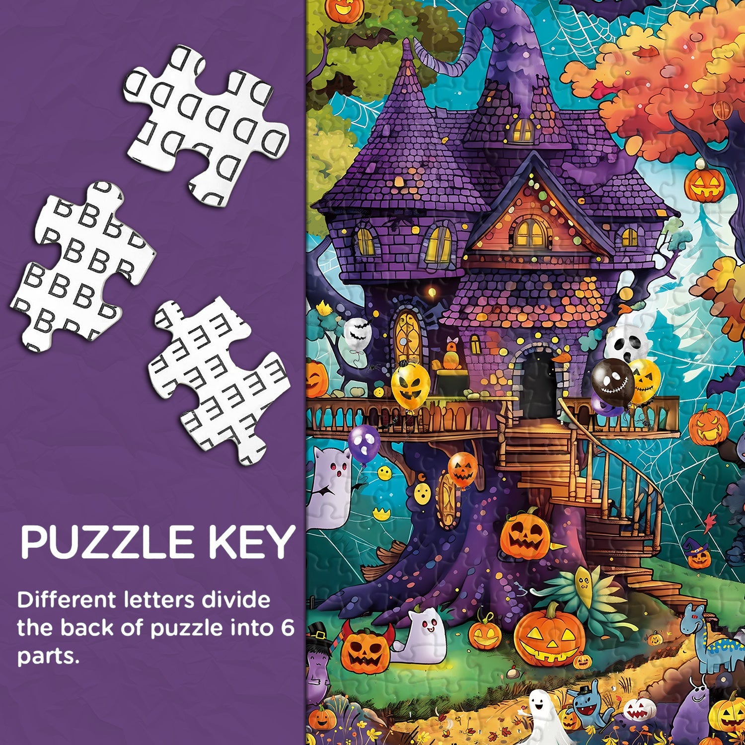 Halloween Treehouse Jigsaw Puzzle 1000 Pieces