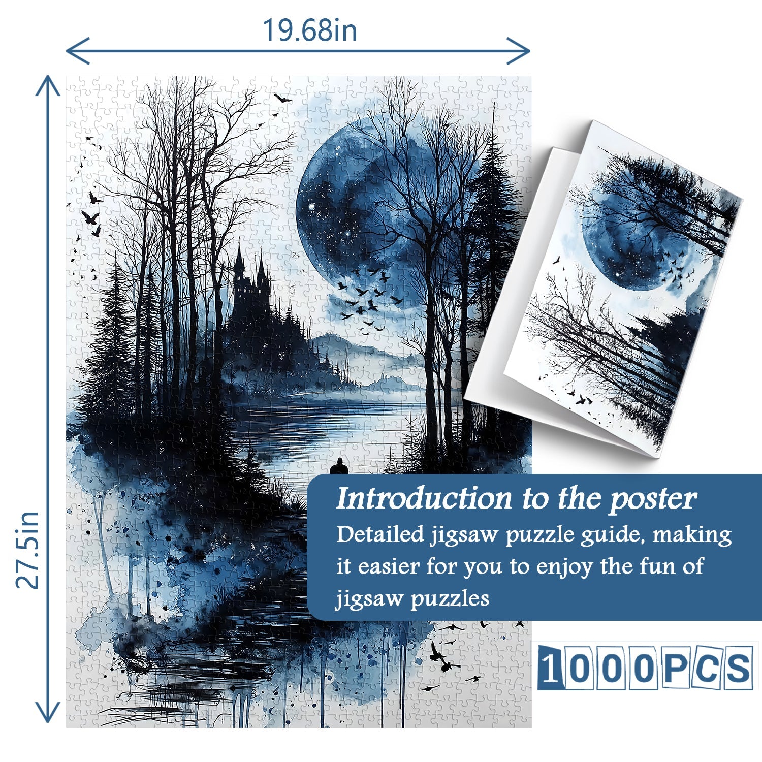 Puzzle 1000 Pièces Lone Shadow Lake