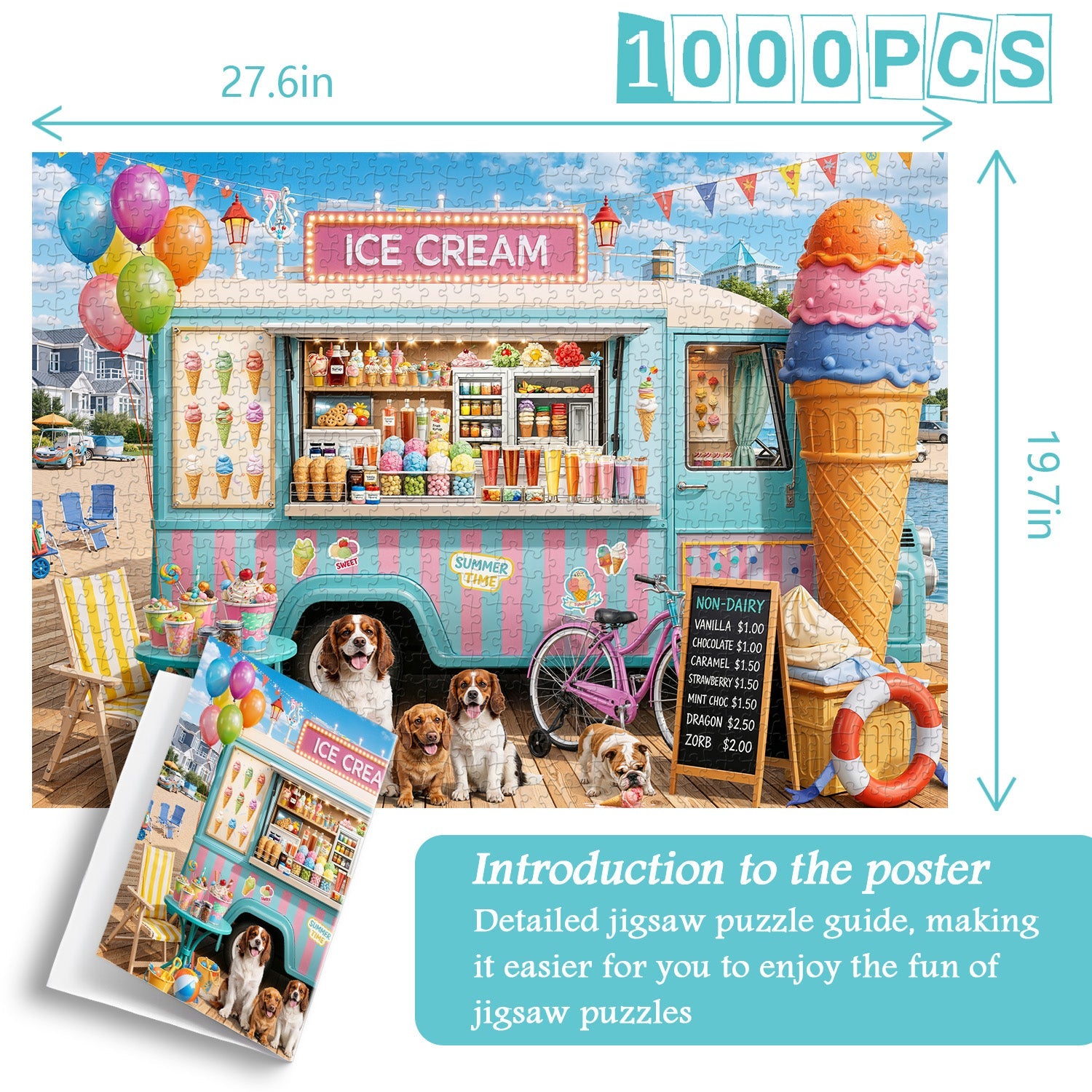 Puzzle de 1000 pièces Summer Scoops