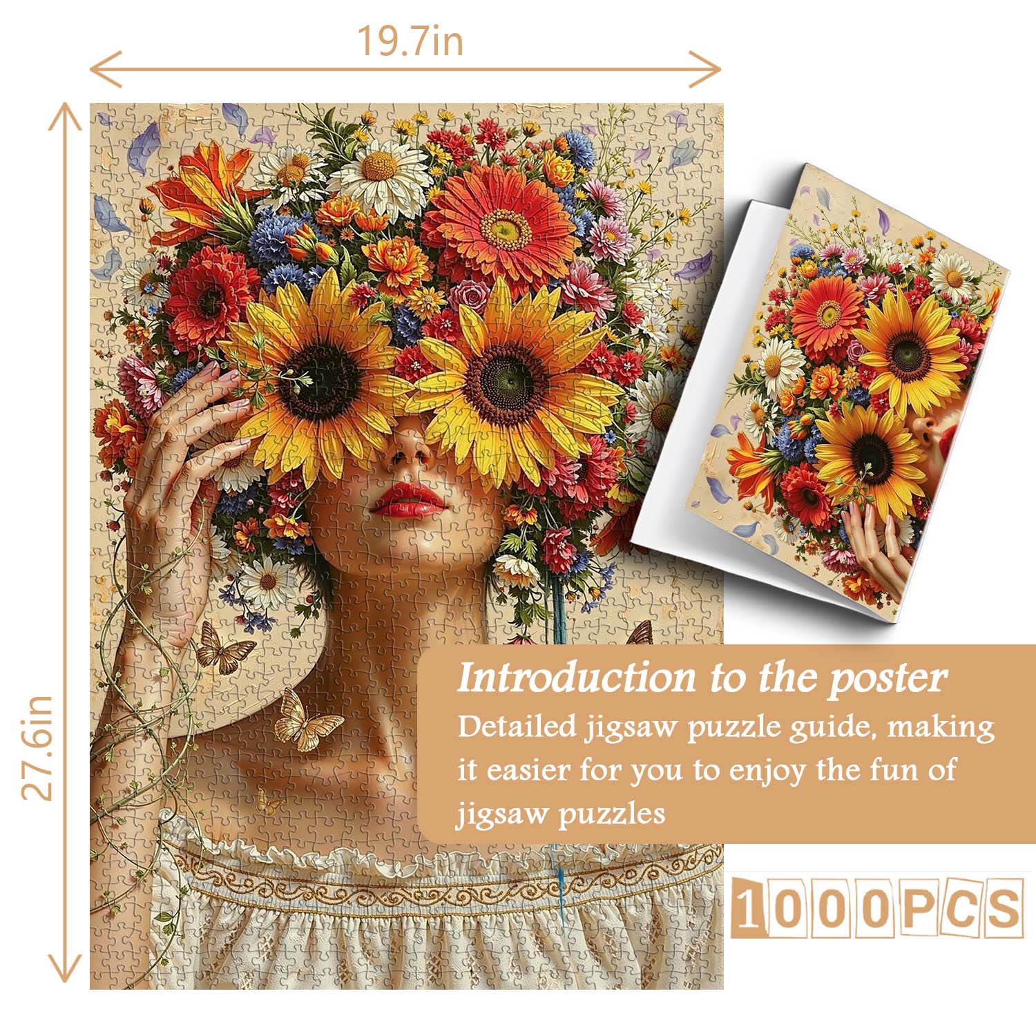 The Blind Muse  Jigsaw Puzzle 1000 Piece