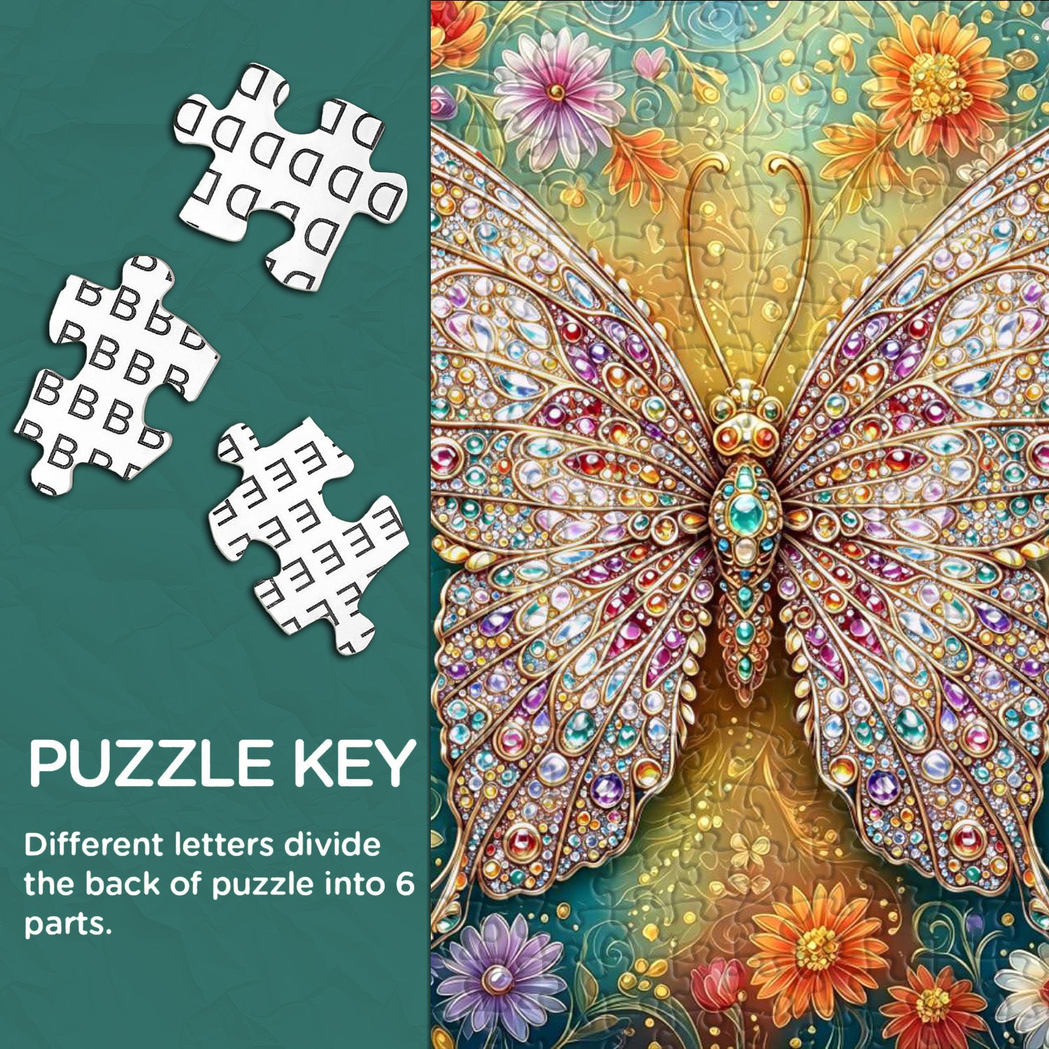 Gleaming Wings Jigsaw Puzzle 1000 Pieces