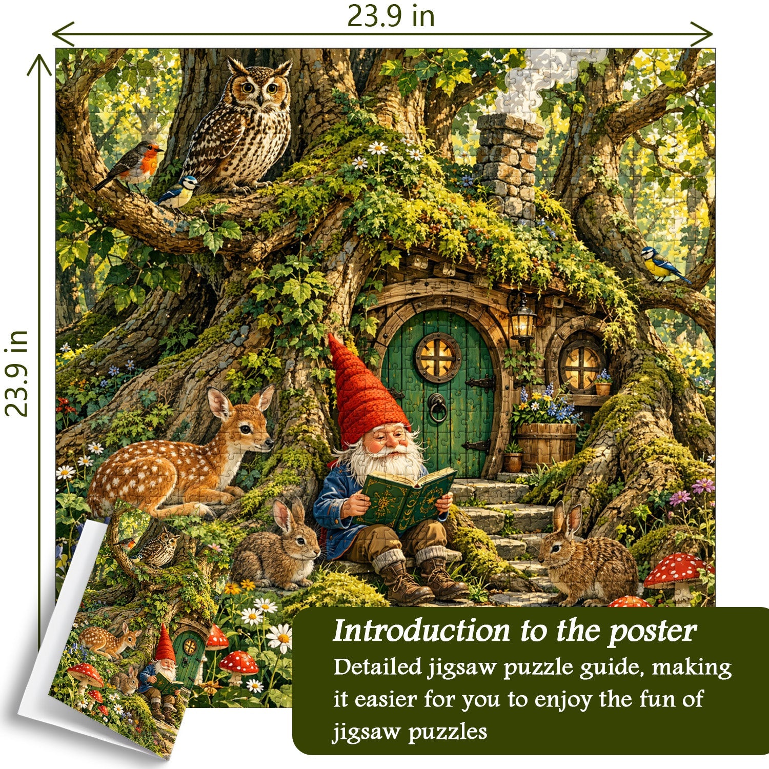 Forest Companions Jigsaw Puzzle 1000 Piece