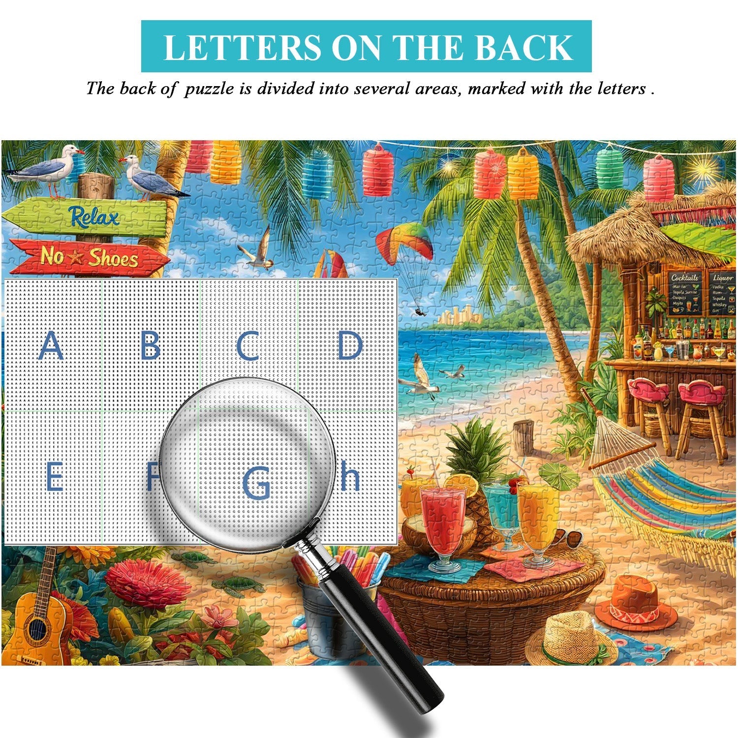 Beach Holiday Jigsaw Puzzle 1000 Pieces