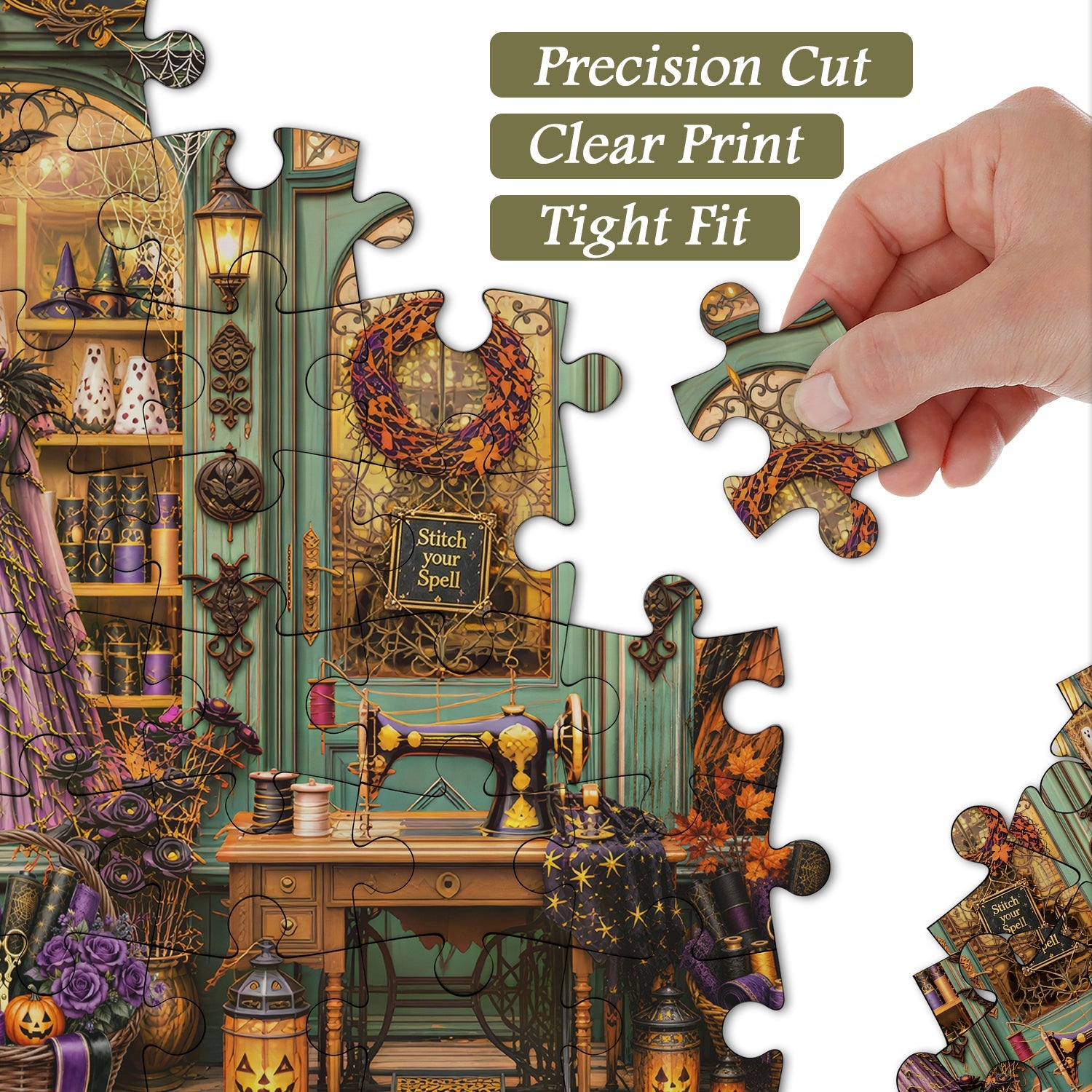 Coven Costume Sewing Jigsaw Puzzle 1000 Piece