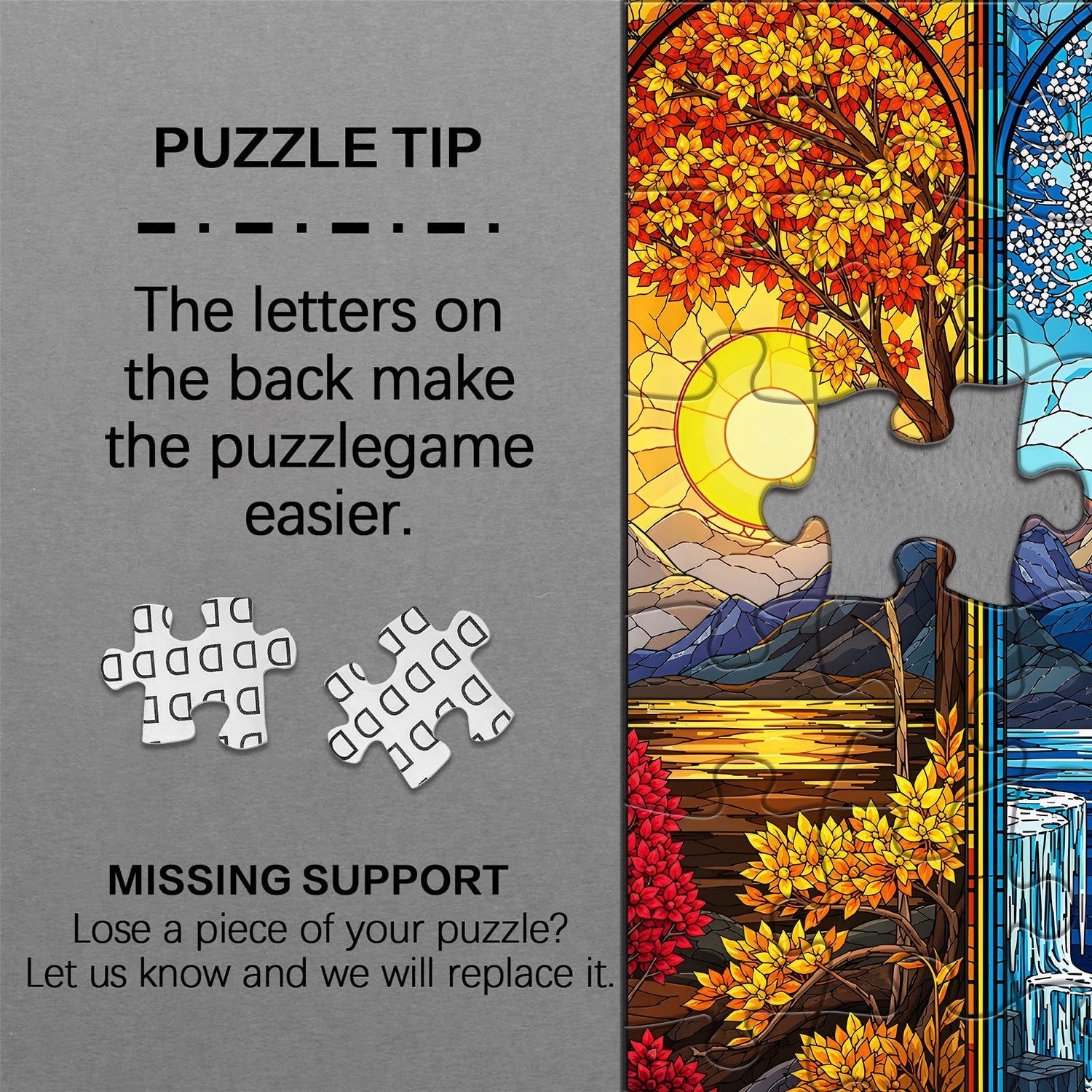Seasonal Panels Jigsaw Puzzle 1000 Piece