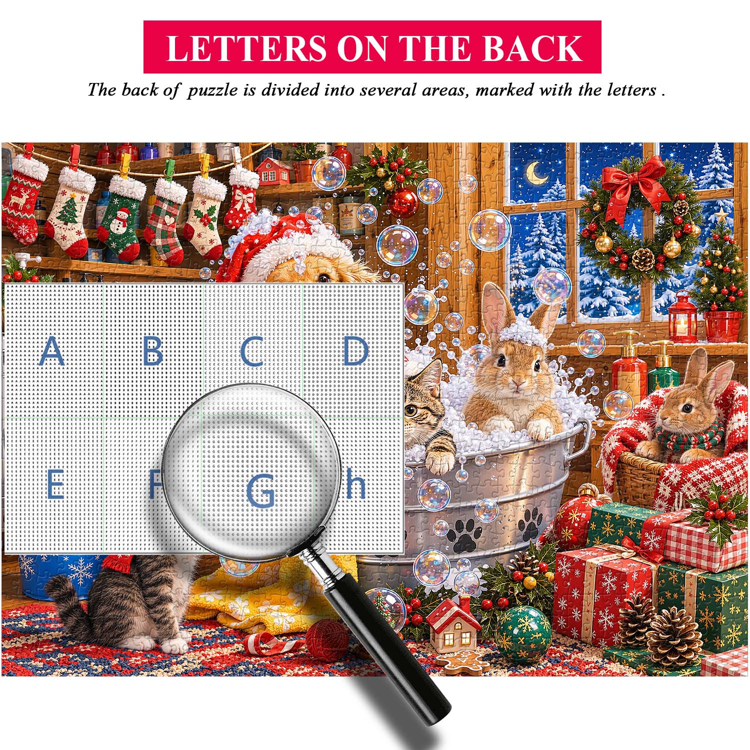 Pet Holiday Jigsaw Puzzle 1000 Piece