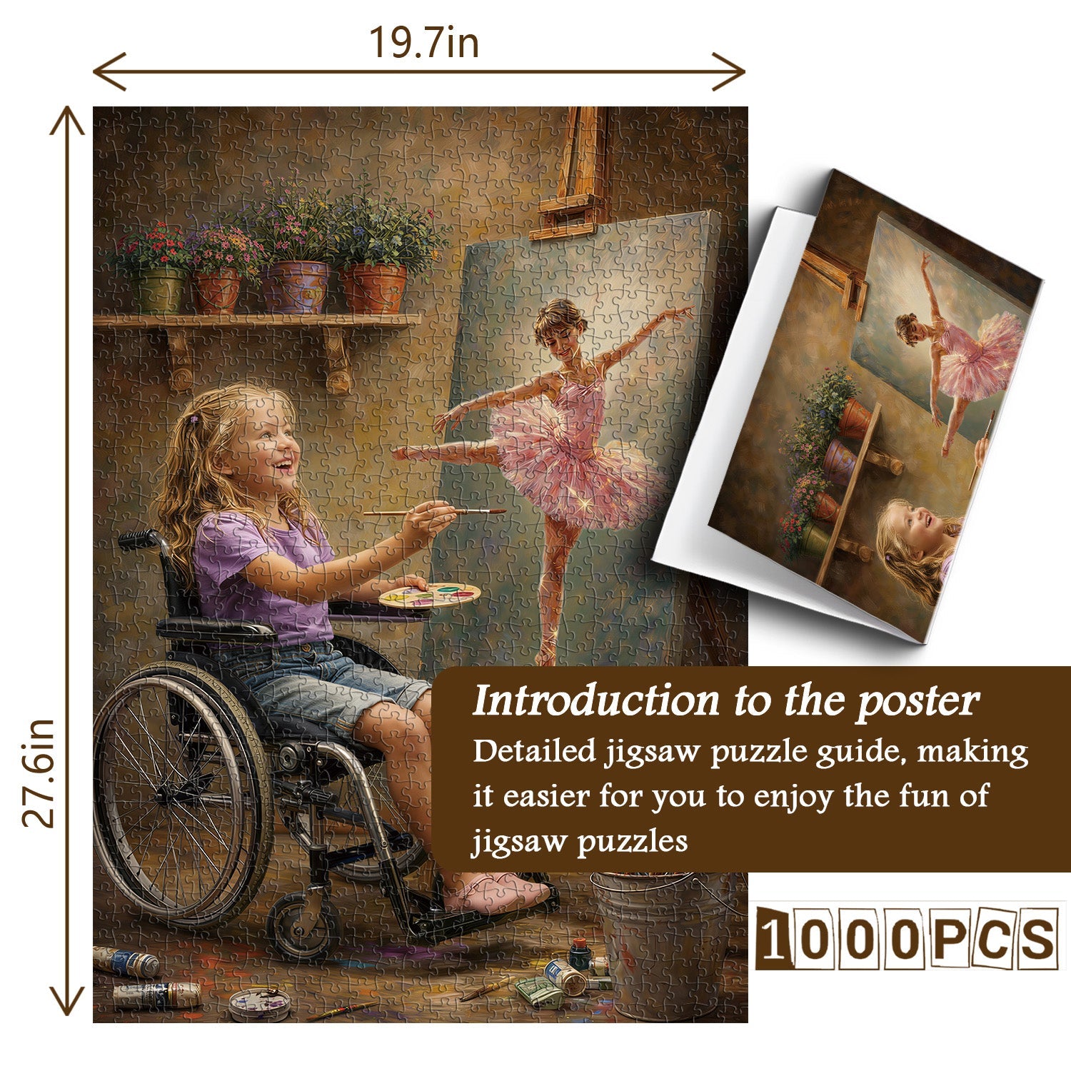 Brush And Dream Jigsaw Puzzle 1000 Pieces