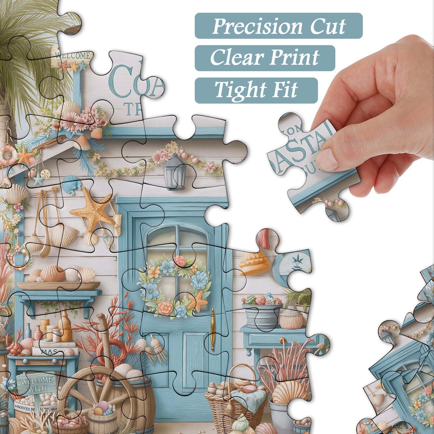 Shoreline Shack Jigsaw Puzzle 1000 Pieces