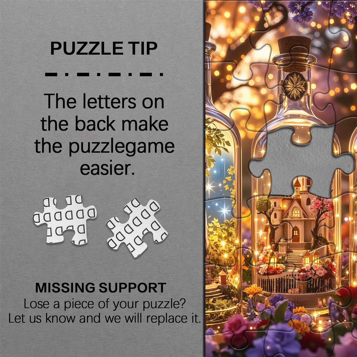 Enchanted Jars of Light Jigsaw Puzzle 1000 Pieces