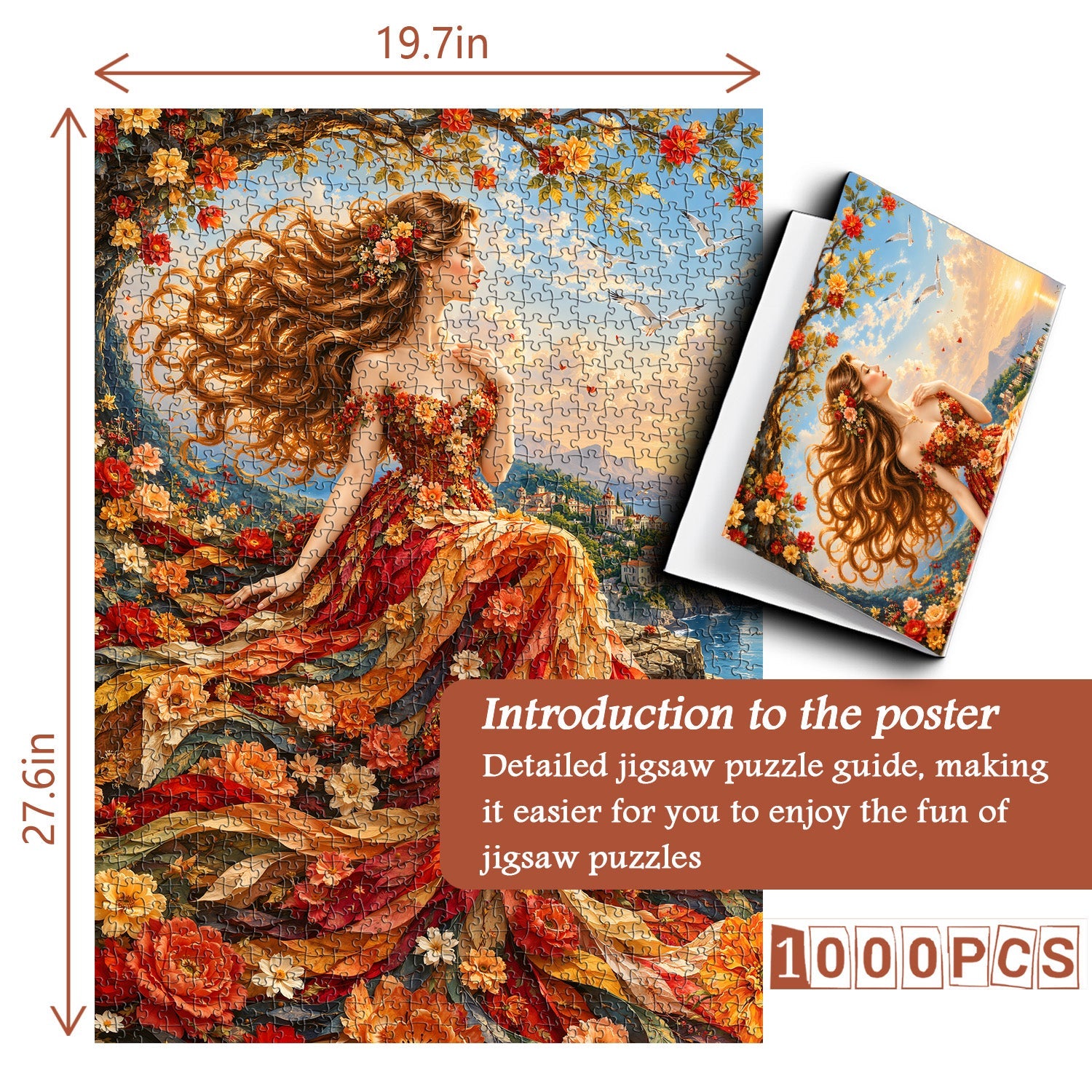 Fall Goddess Jigsaw Puzzle 1000 Piece