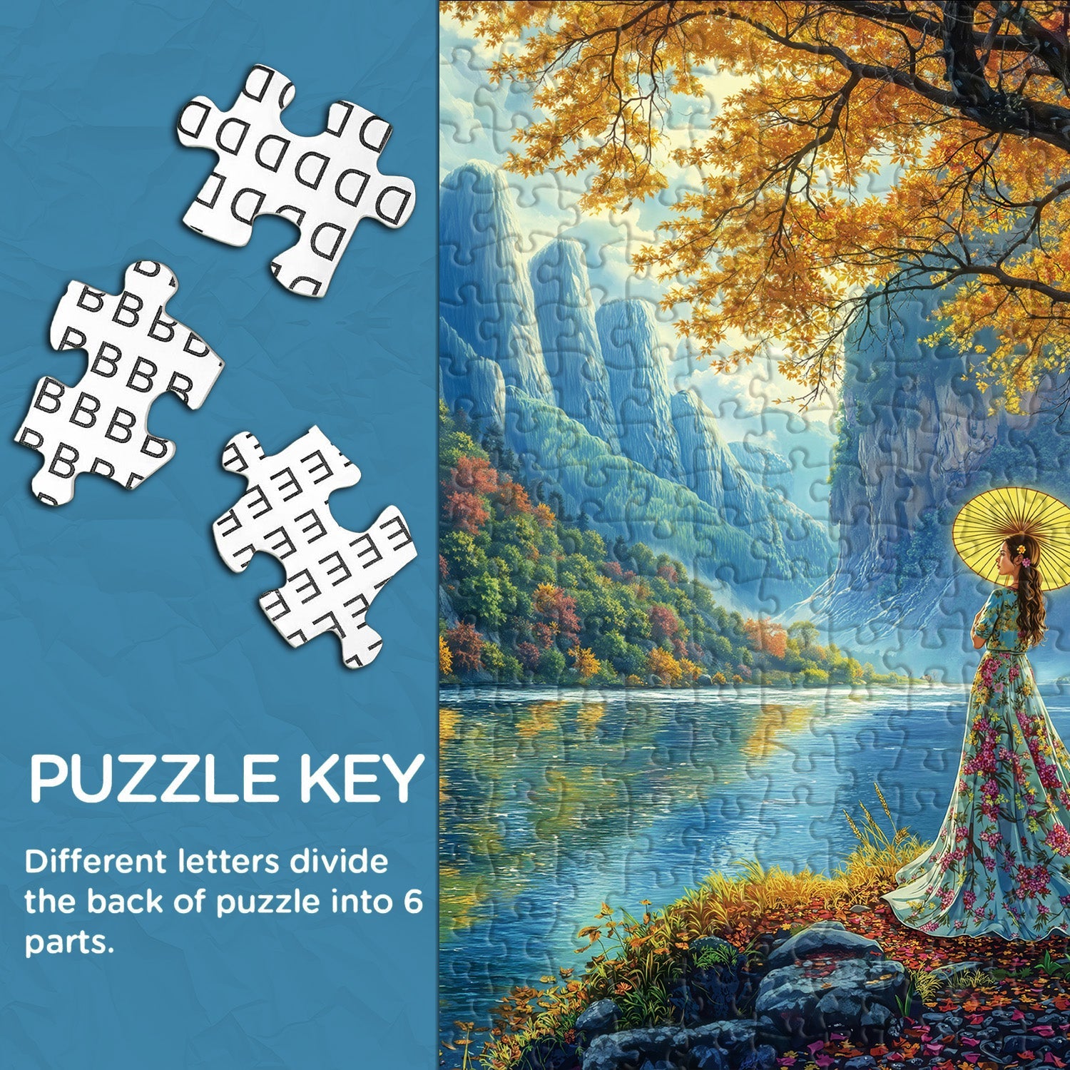 Lake Reflections Jigsaw Puzzle 1000 Pieces