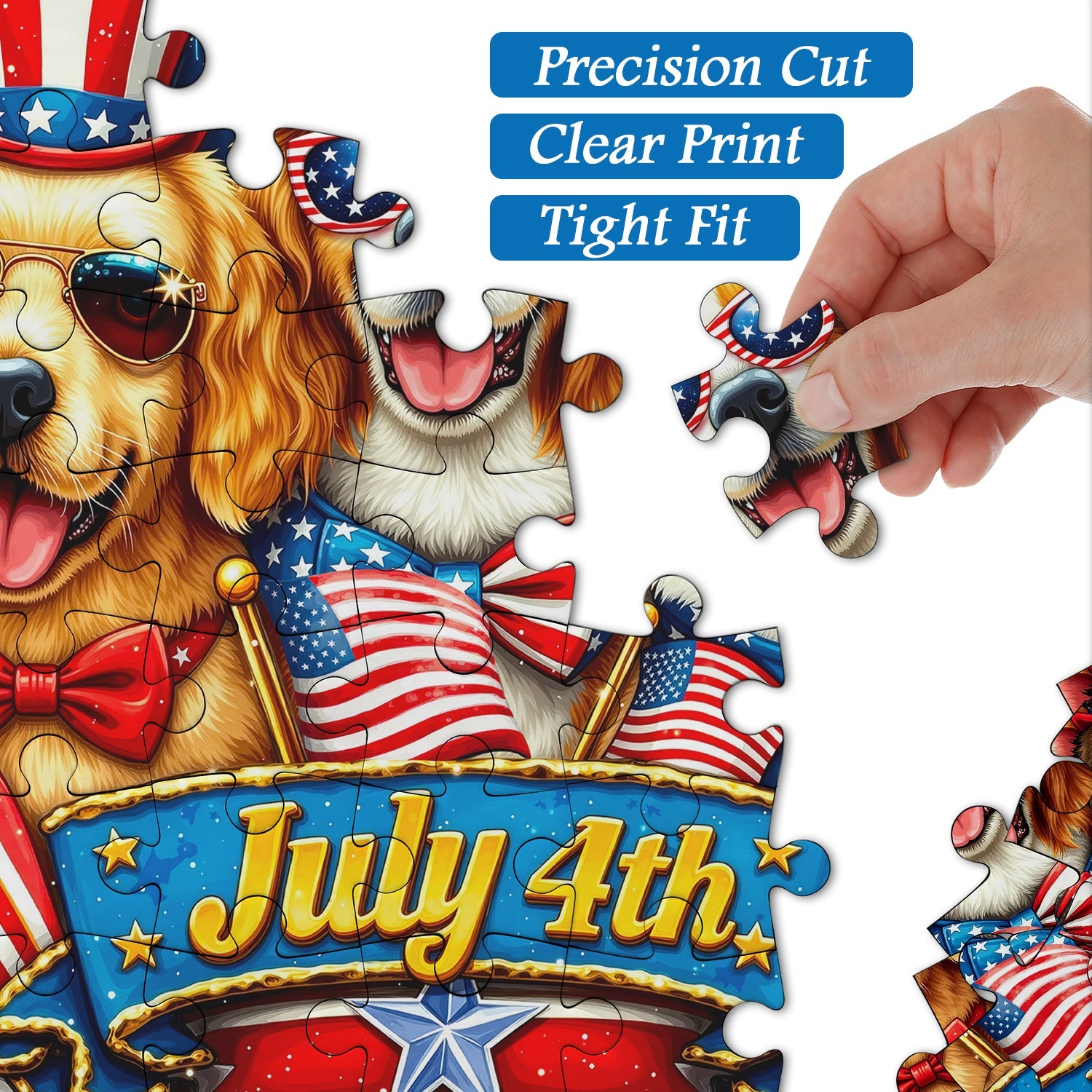Puzzle de 1000 pièces pour fête du Jour de l’Indépendance