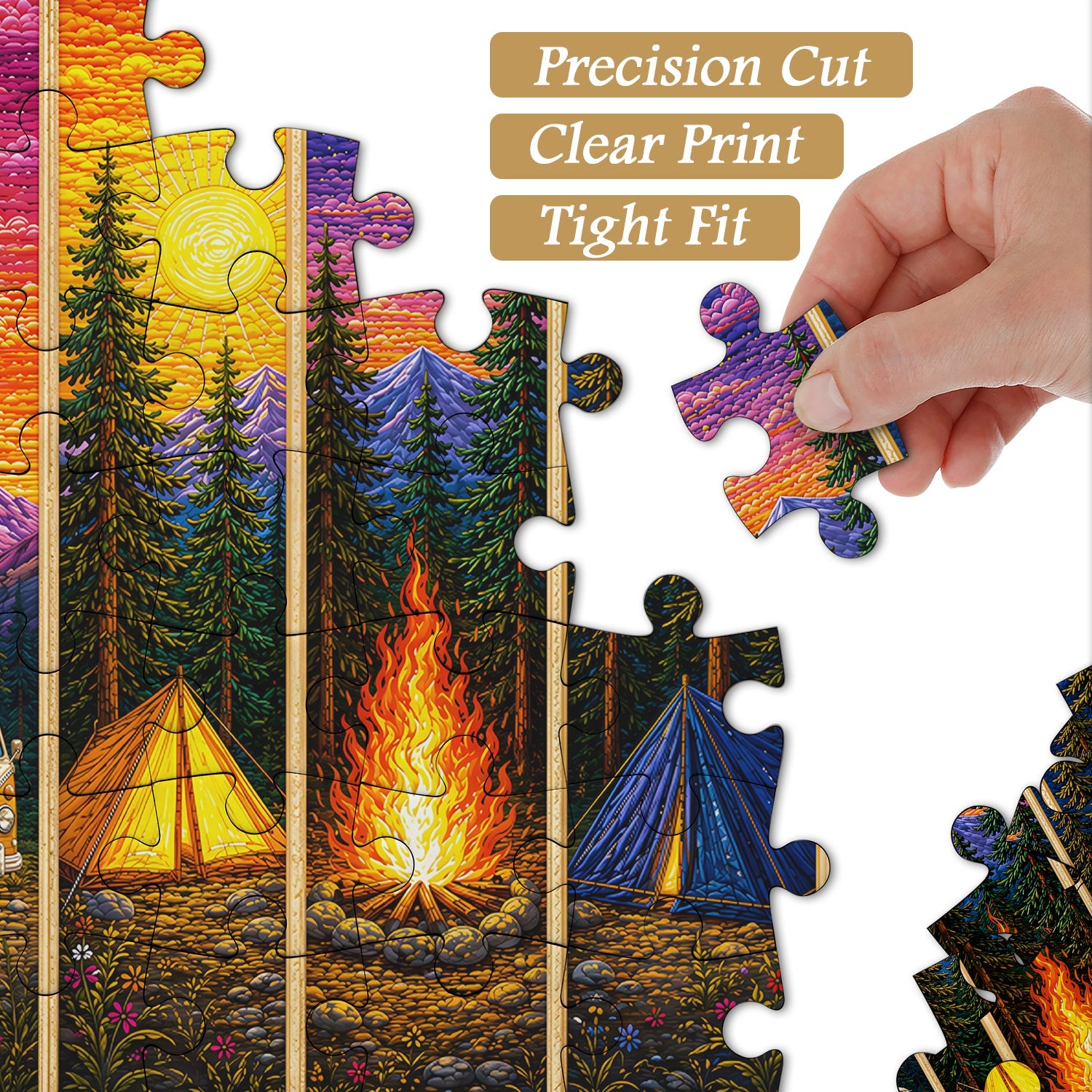 Five-Panel Journey Jigsaw Puzzle 1000 Piece