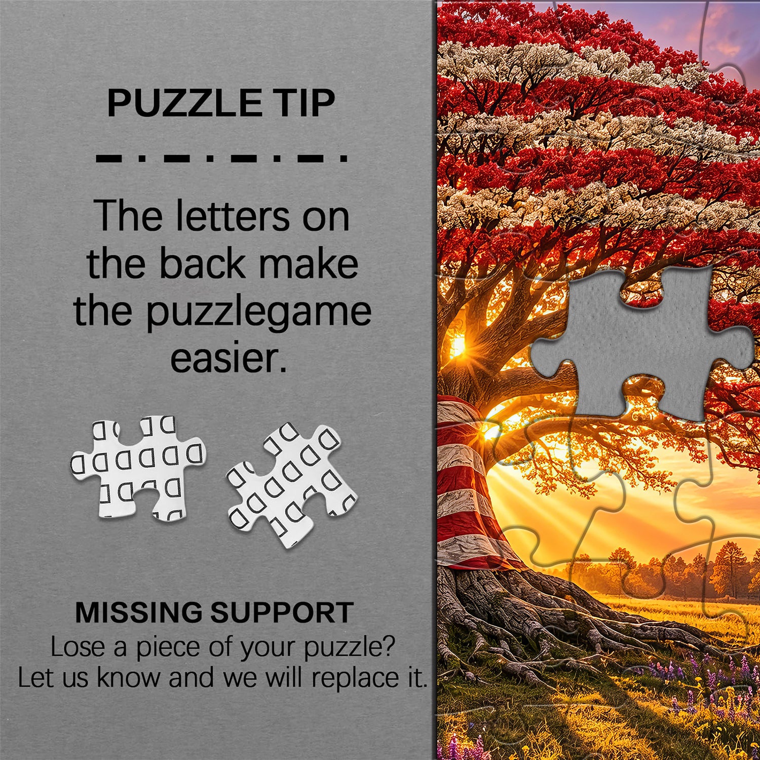 Liberty Root Oak Jigsaw Puzzle 1000 Piece